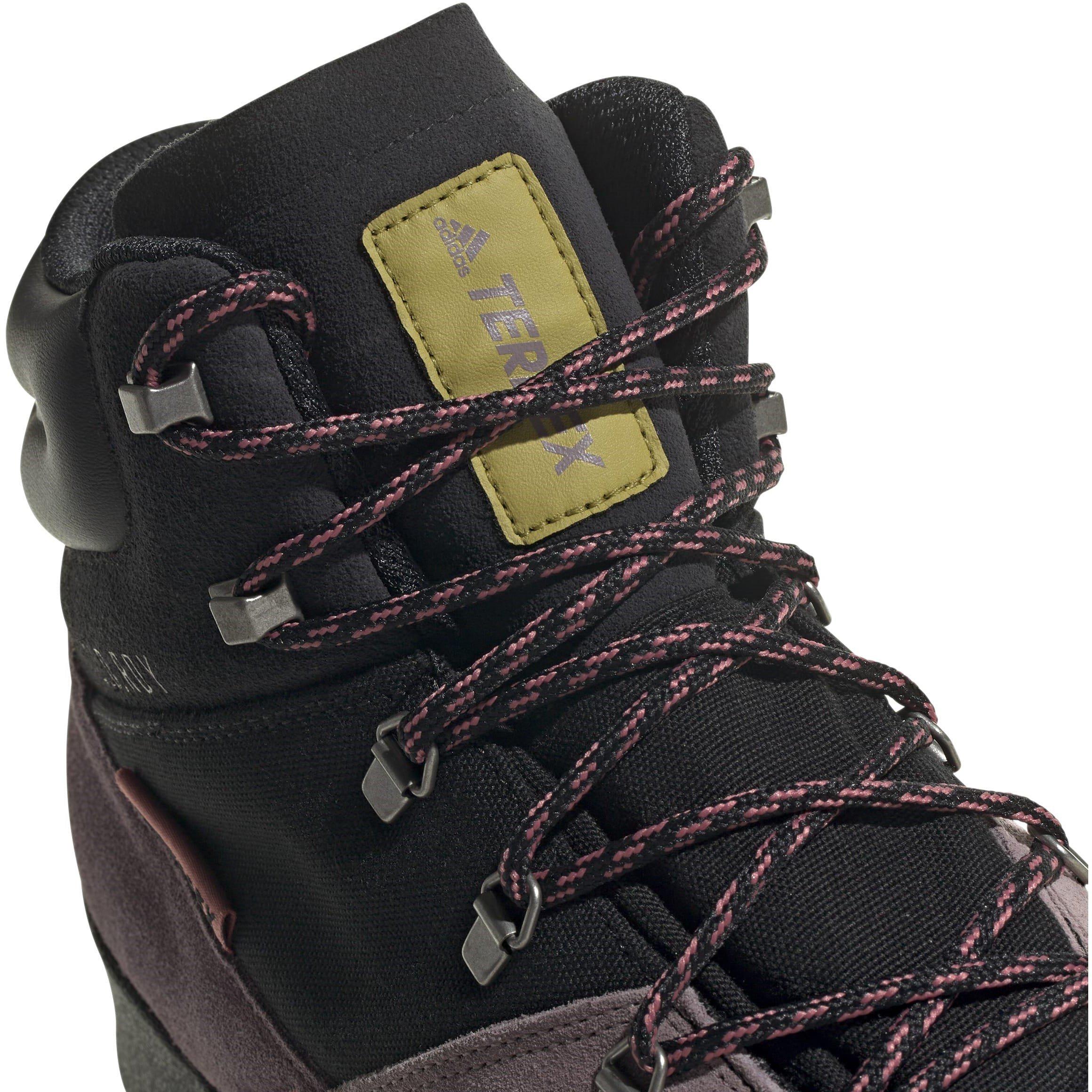Black/Won Oxide - adidas - Terrex Snowpitch COLD.RDY Hiking Shoes Juniors - 8