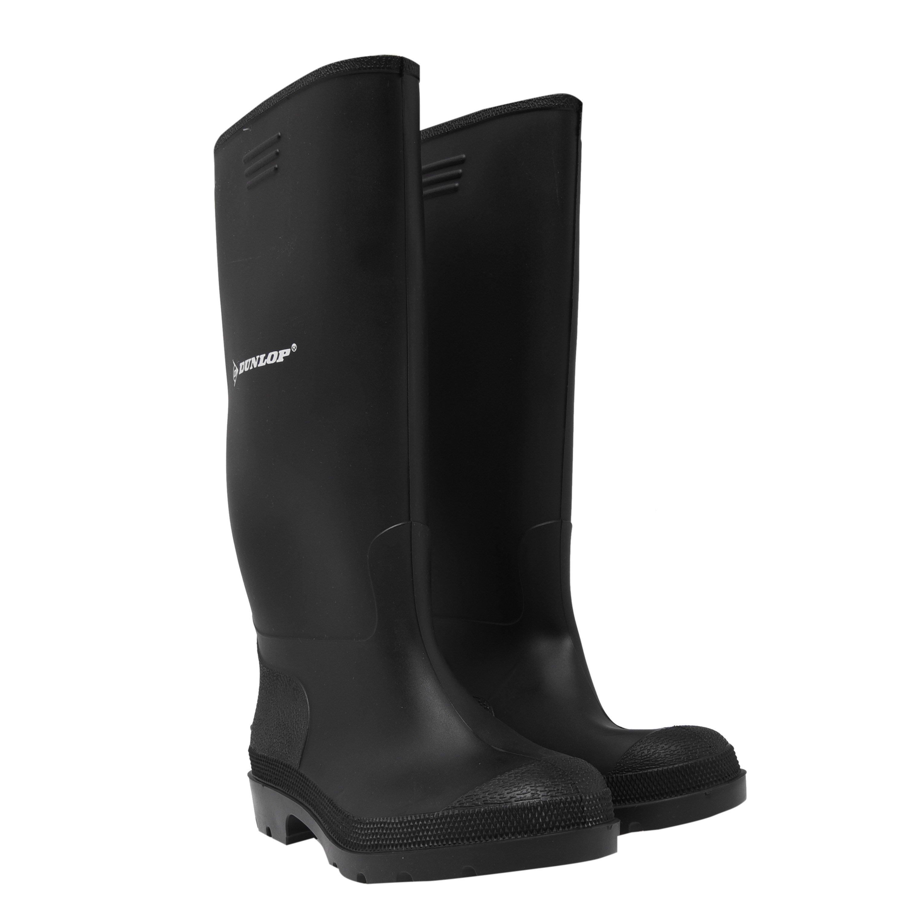 Black - Dunlop - Junior Wellingtons - 3