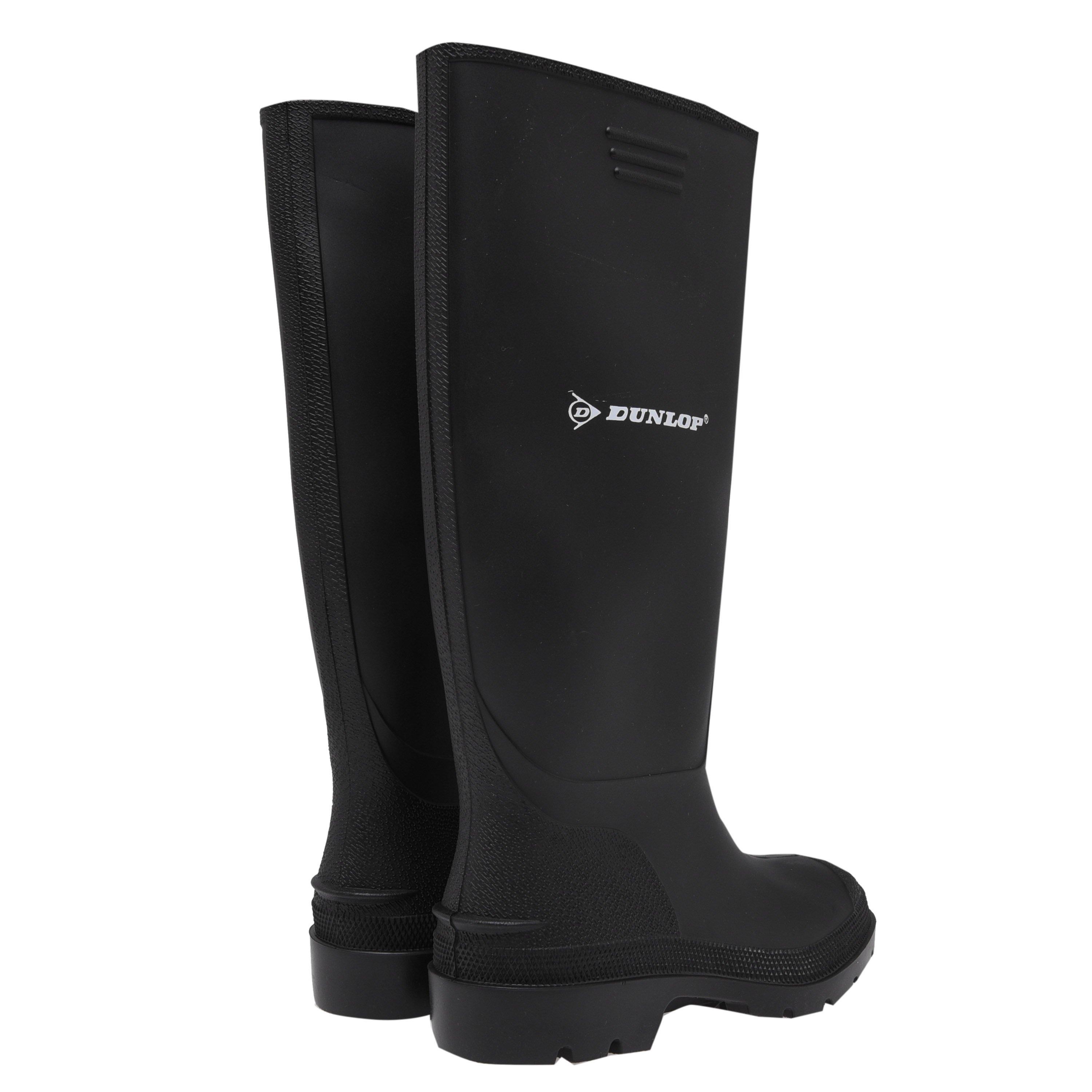 Black - Dunlop - Junior Wellingtons - 4
