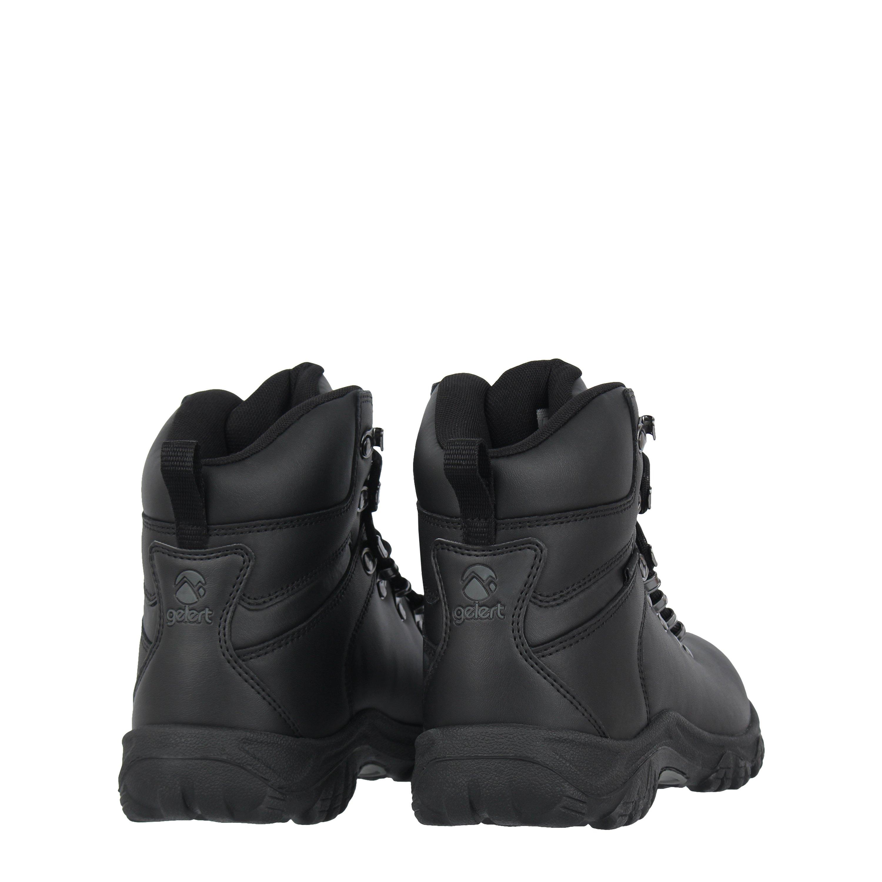 Black - Gelert - Leather Boot Junior Walking Boots - 4