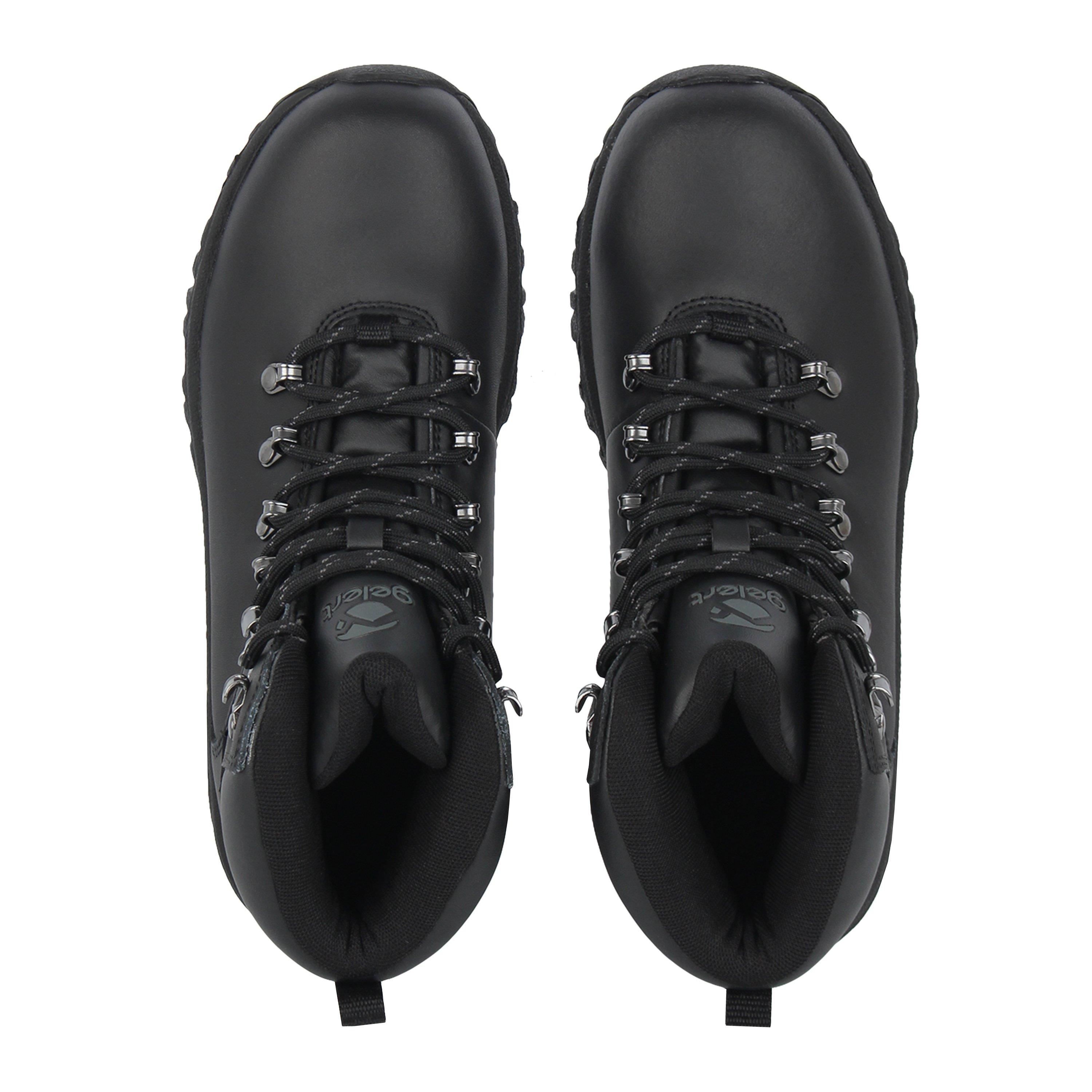 Black - Gelert - Leather Boot Junior Walking Boots - 5