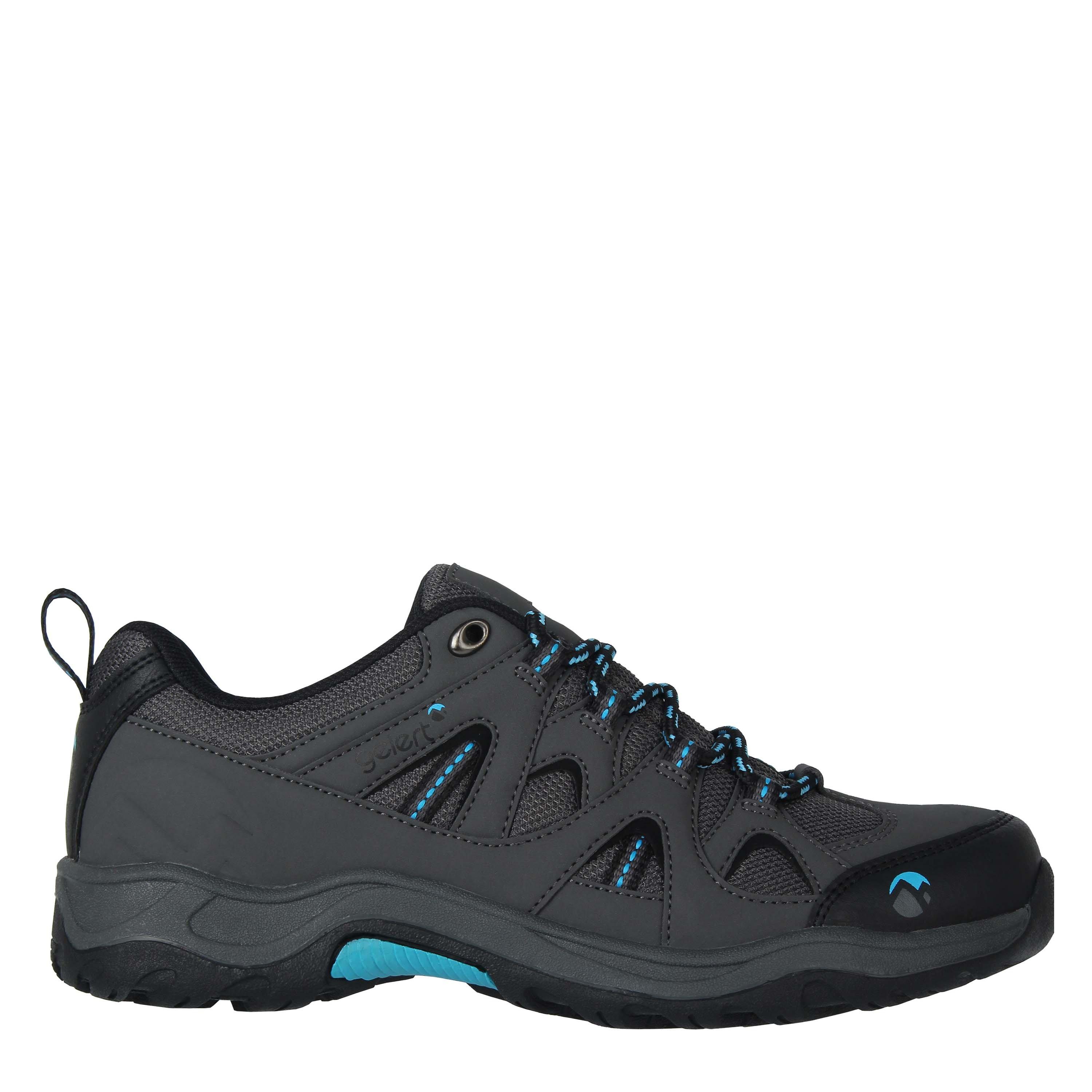 Carvão/Azul - Gelert - Ottawa Low Junior Walking Shoes - 1