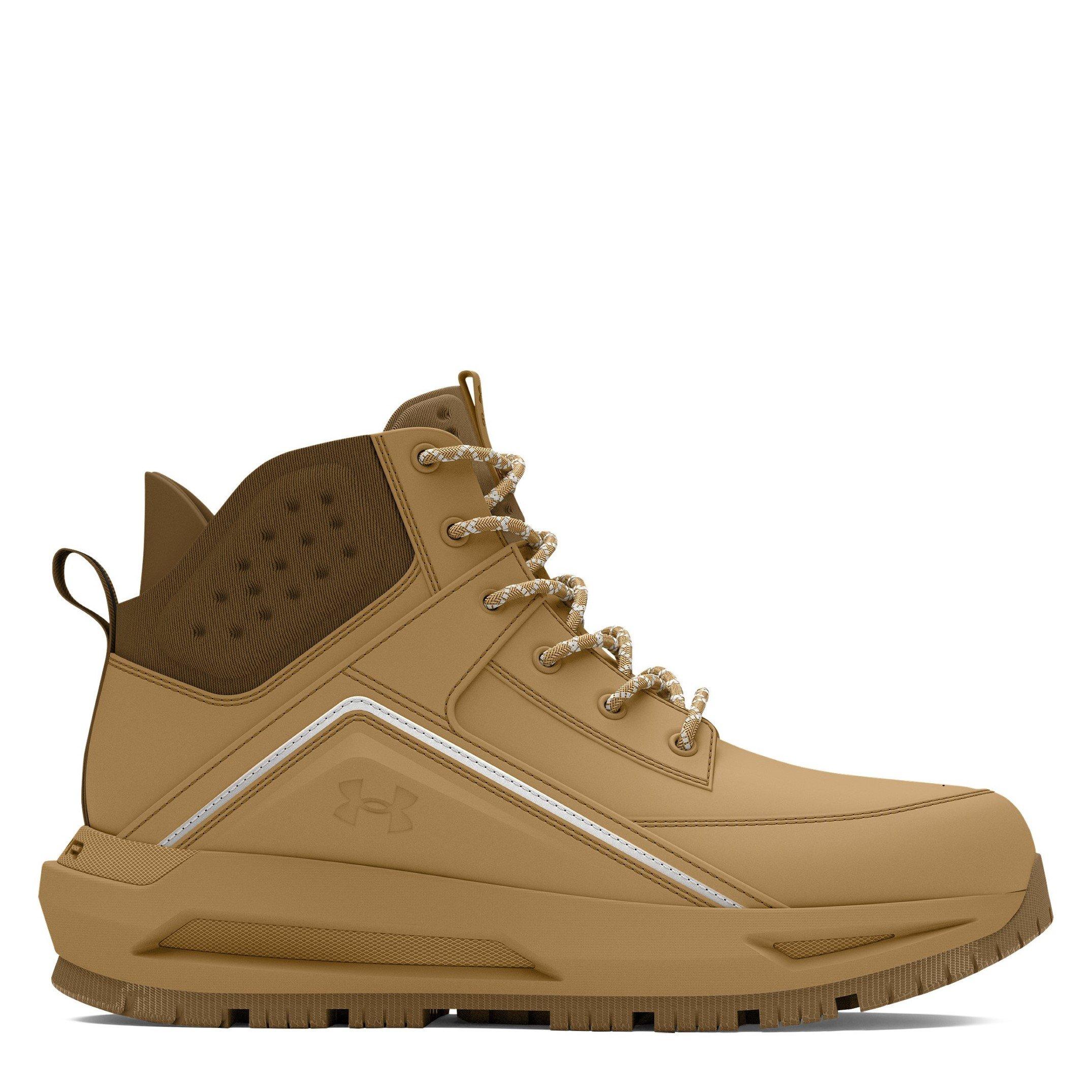 Brown - Under Armour - Unisex Kids' Non-Waterproof Walking Shoes - 1