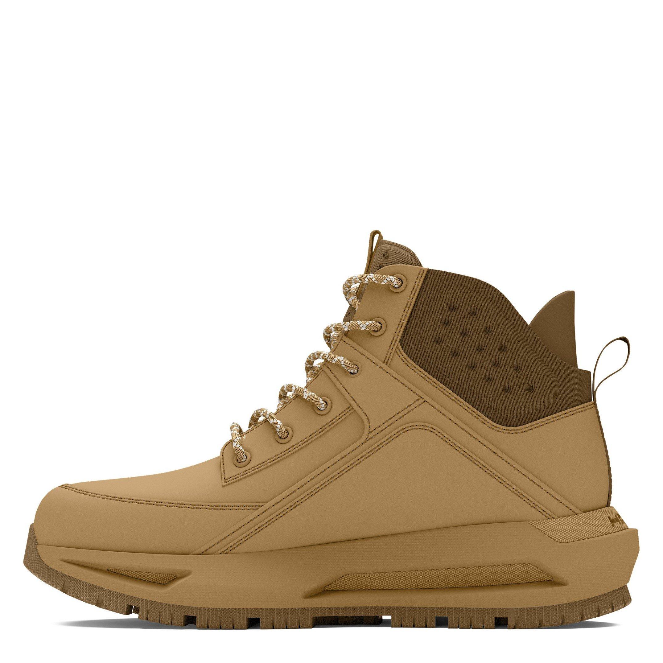 Brown - Under Armour - Kids' Non-Waterproof Walking Shoes - 2