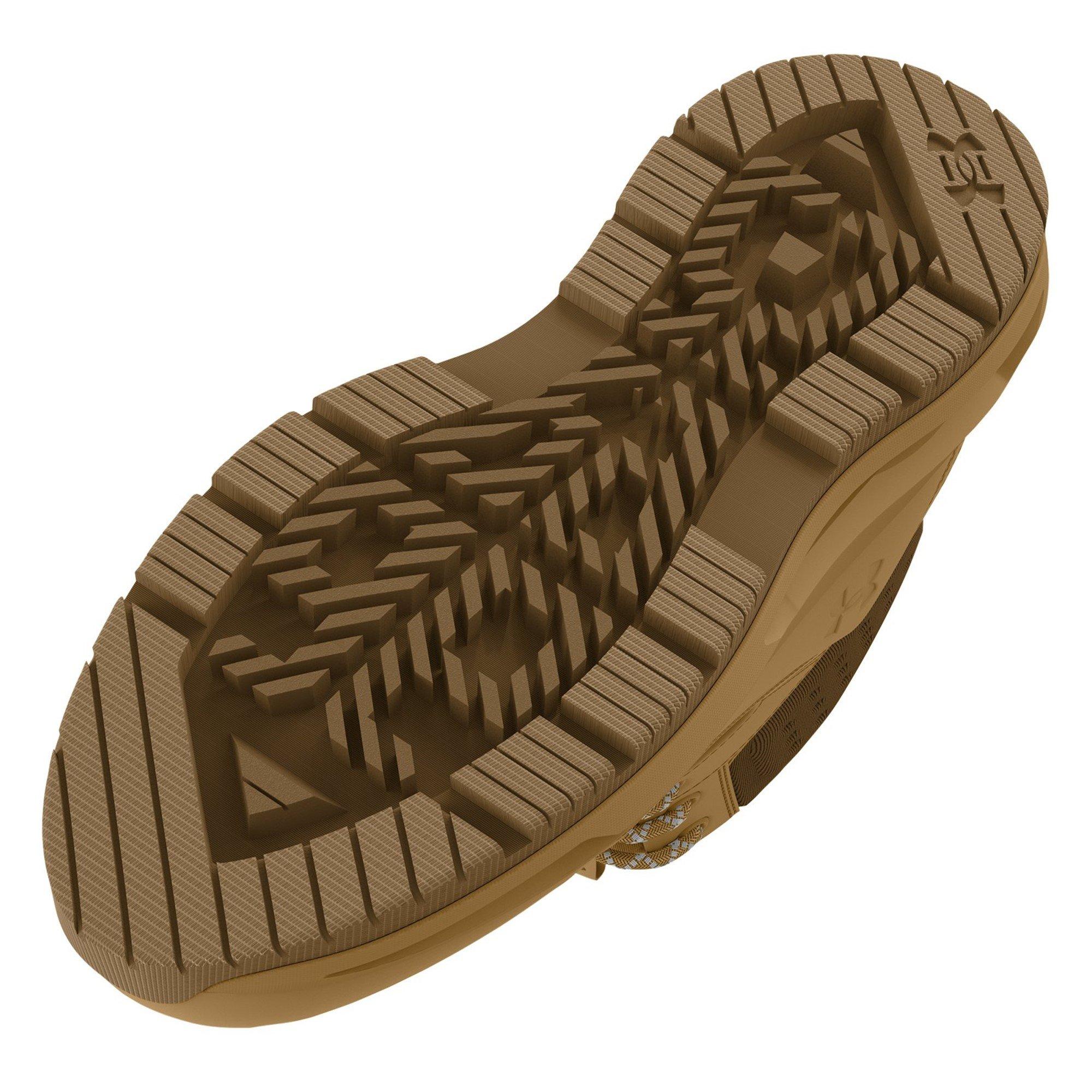 Brown - Under Armour - Kids' Non-Waterproof Walking Shoes - 3