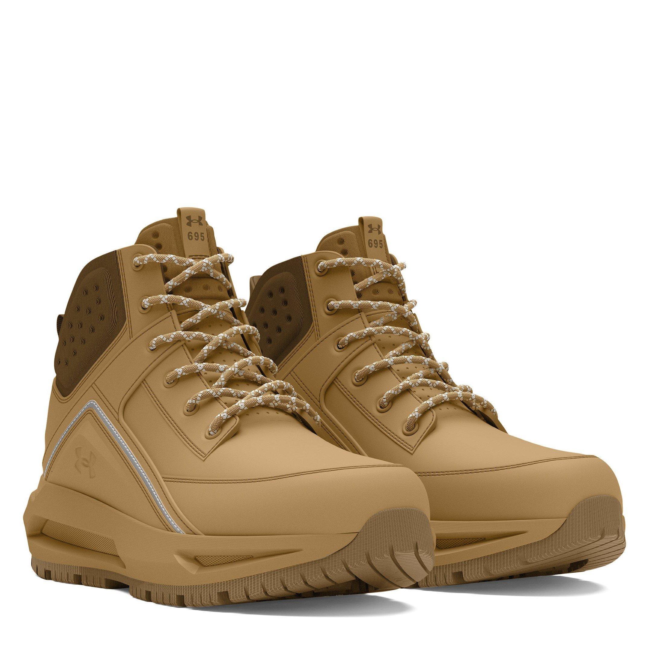 Brown - Under Armour - Kids' Non-Waterproof Walking Shoes - 5