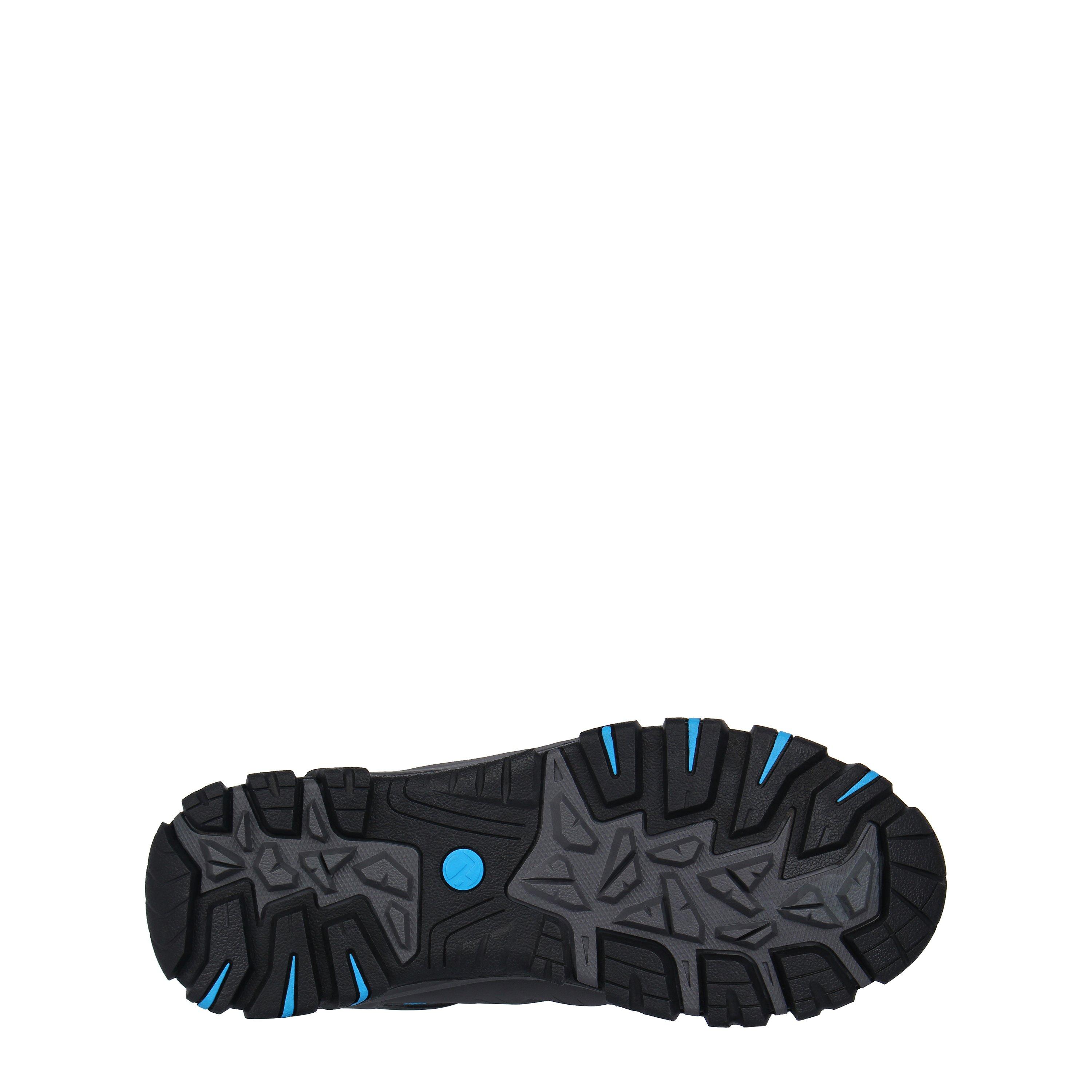 Kohle/Blau - Gelert - Horizon Low WP Juniors Walking Shoes - 6