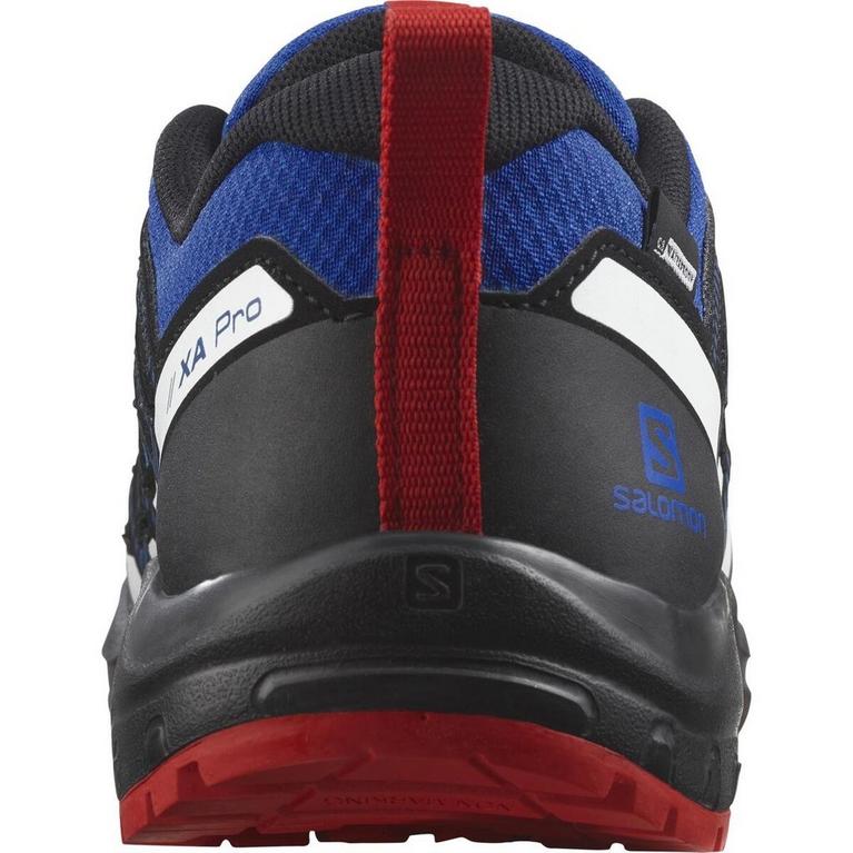 Lapis Blue/Blk - Salomon - Salomon XA Pro V8 Waterproof kids shoe - 4