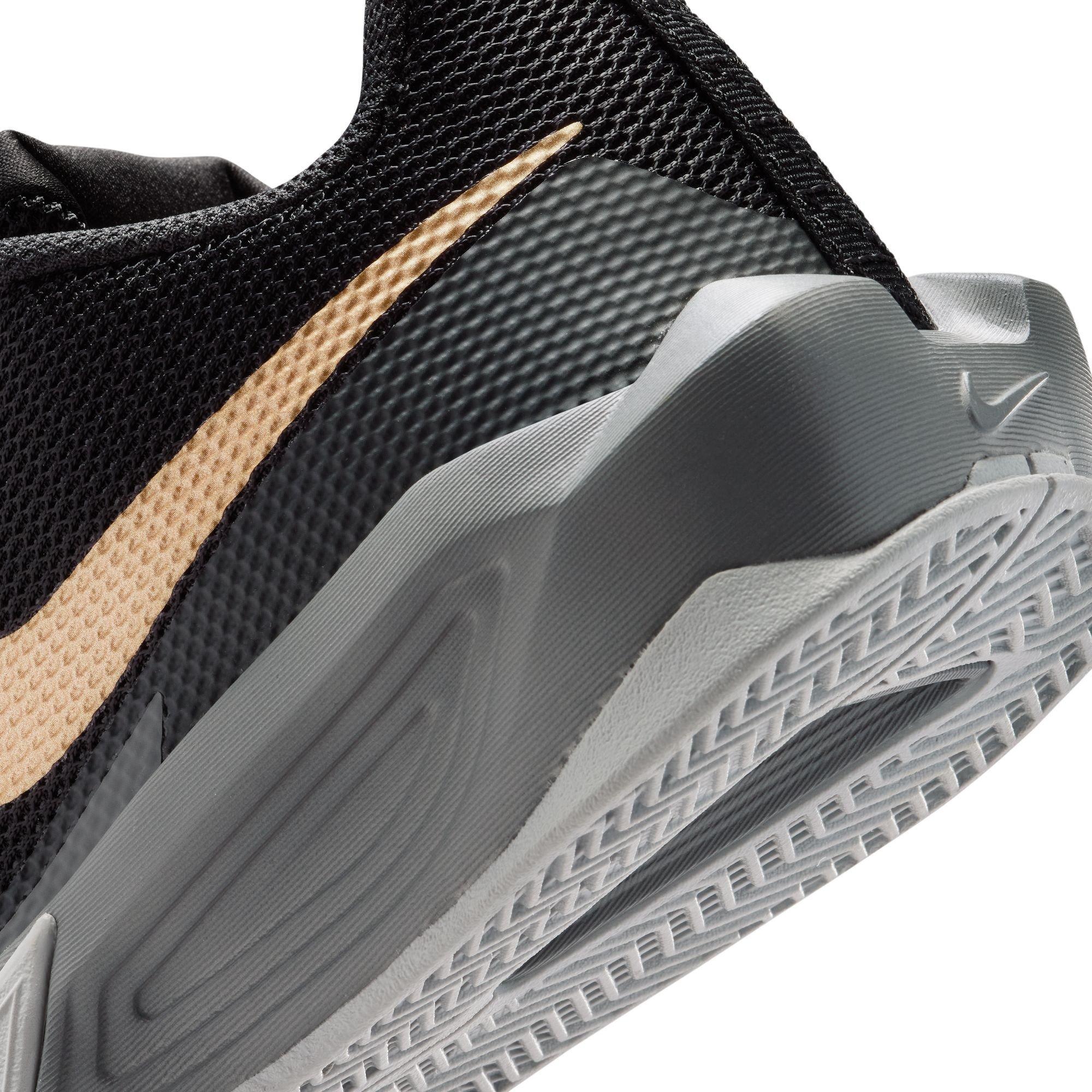 Black/Mtlc Gold - Nike - Kids' Basketball Trainers - 8