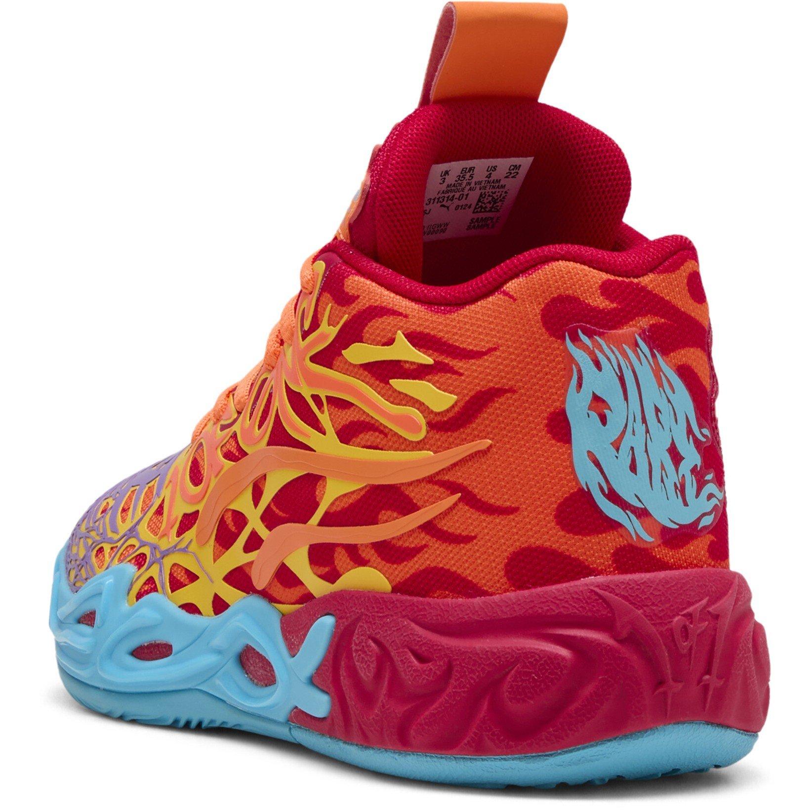 Red-Orange Gl - Puma - Puma Mb.04 Phoenix Jr Basketball Trainers Unisex Kids - 5