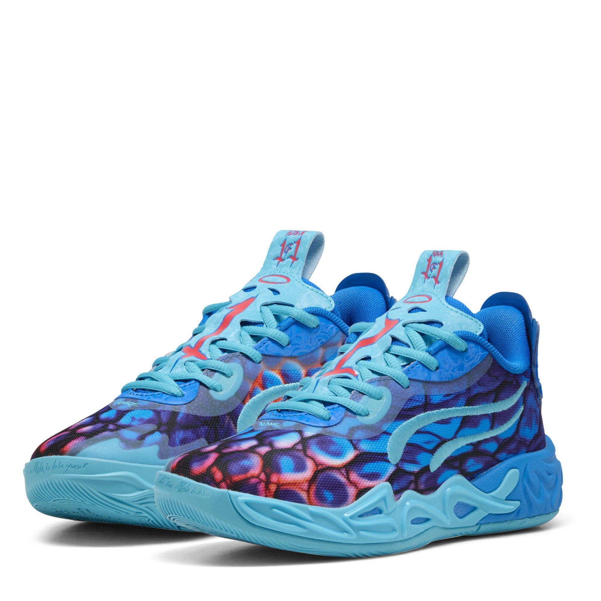 Ultr Blu-Lumnou - Puma - Puma Mb.04 Lo Alien Skins Jr Basketball Trainers Unisex Kids - 1