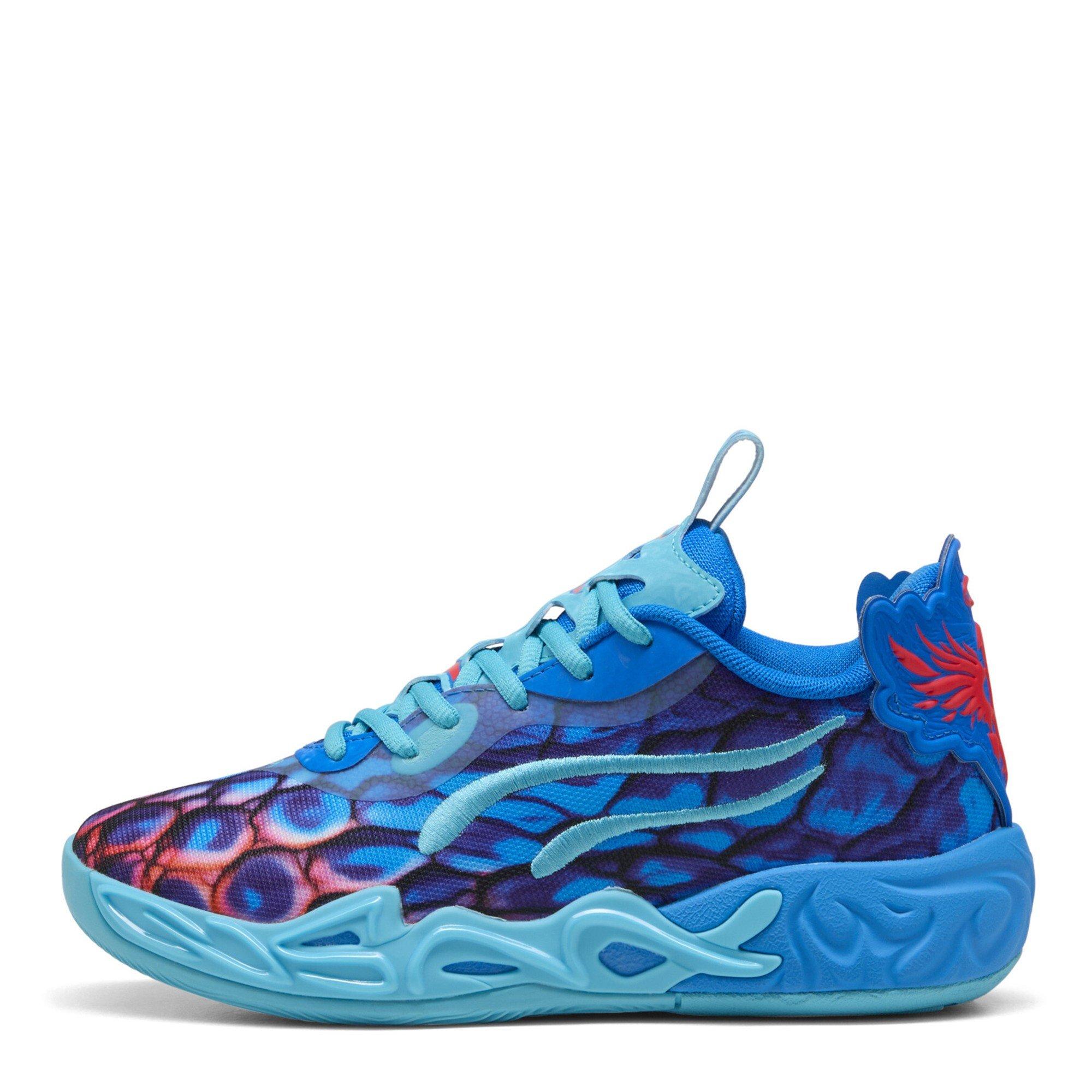 Ultr Blu-Lumnou - Puma - Puma Mb.04 Lo Alien Skins Jr Basketball Trainers Unisex Kids - 2