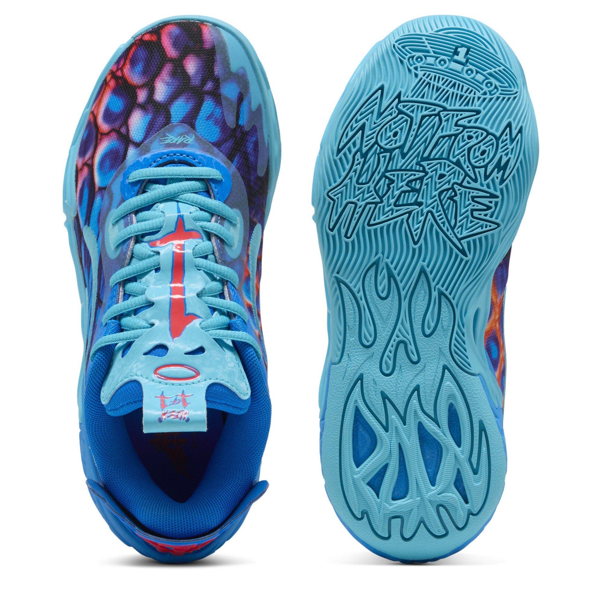 Ultr Blu-Lumnou - Puma - Puma Mb.04 Lo Alien Skins Jr Basketball Trainers Unisex Kids - 3