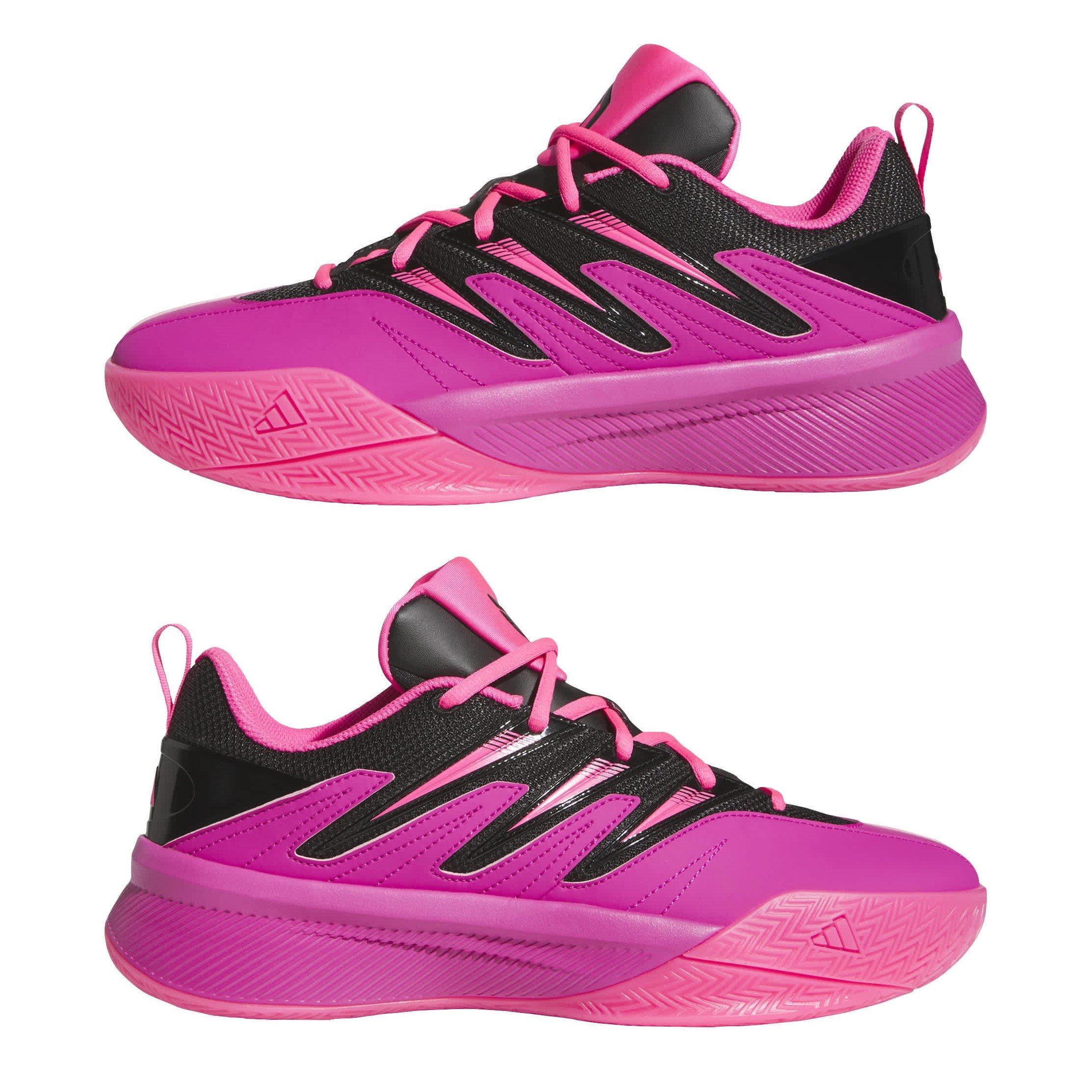 Lucid Fuchsia - adidas - Kids&#x27; Dame Basketball Trainers - 9