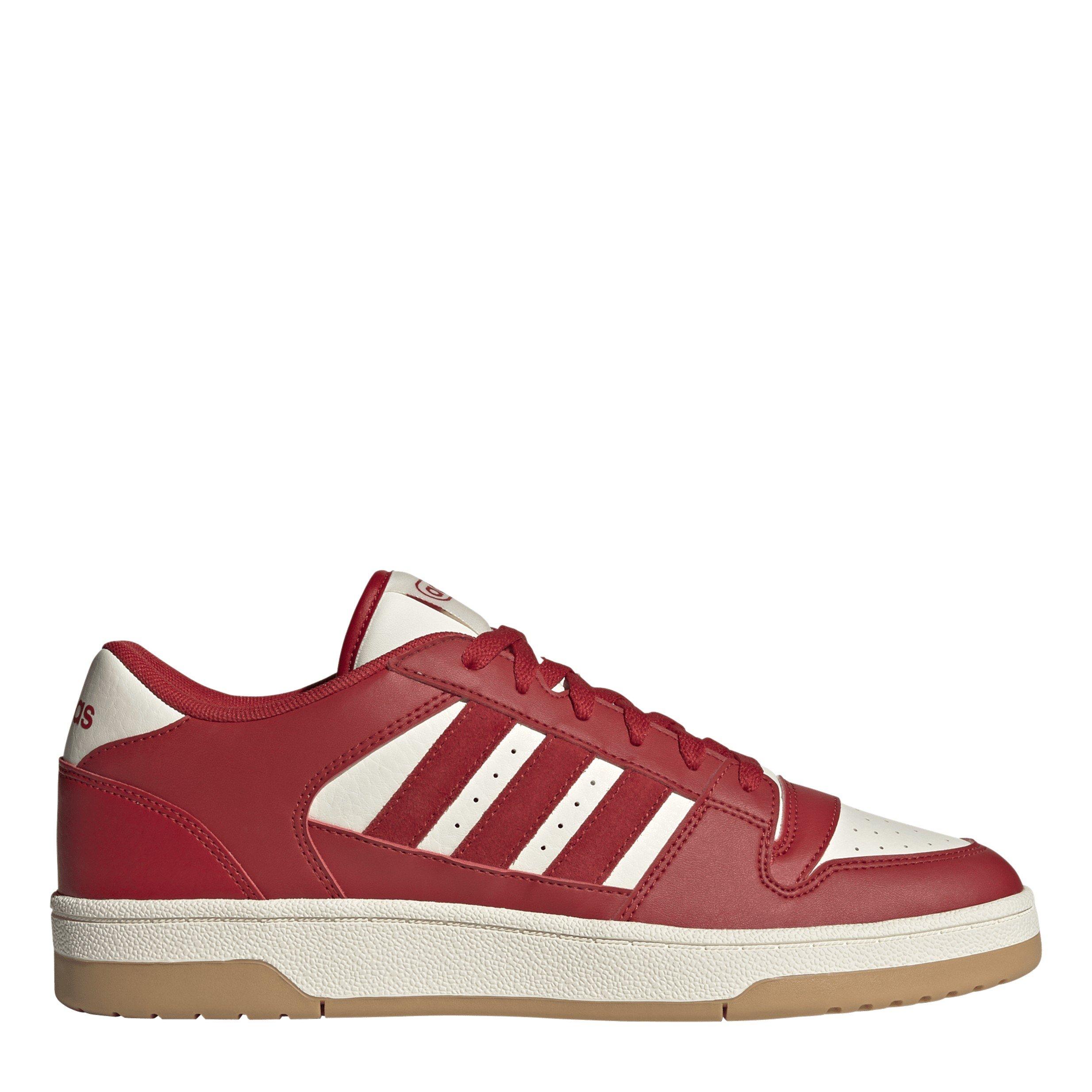 Adidas Boys Kids' Break Start Basketball Trainers - White - 5 (38)