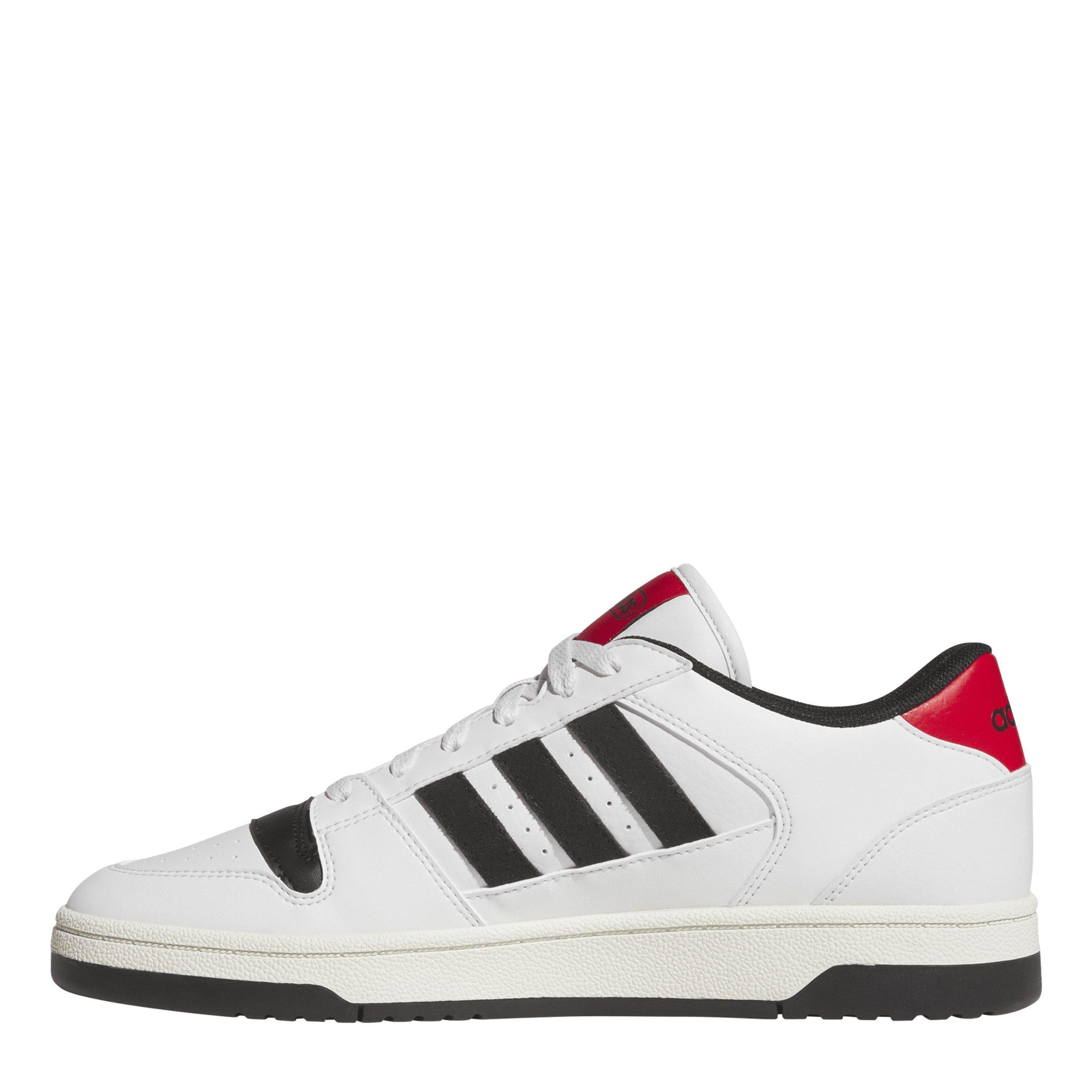 Bianco Core - adidas - Kids' Break Start Basketball Trainers - 2