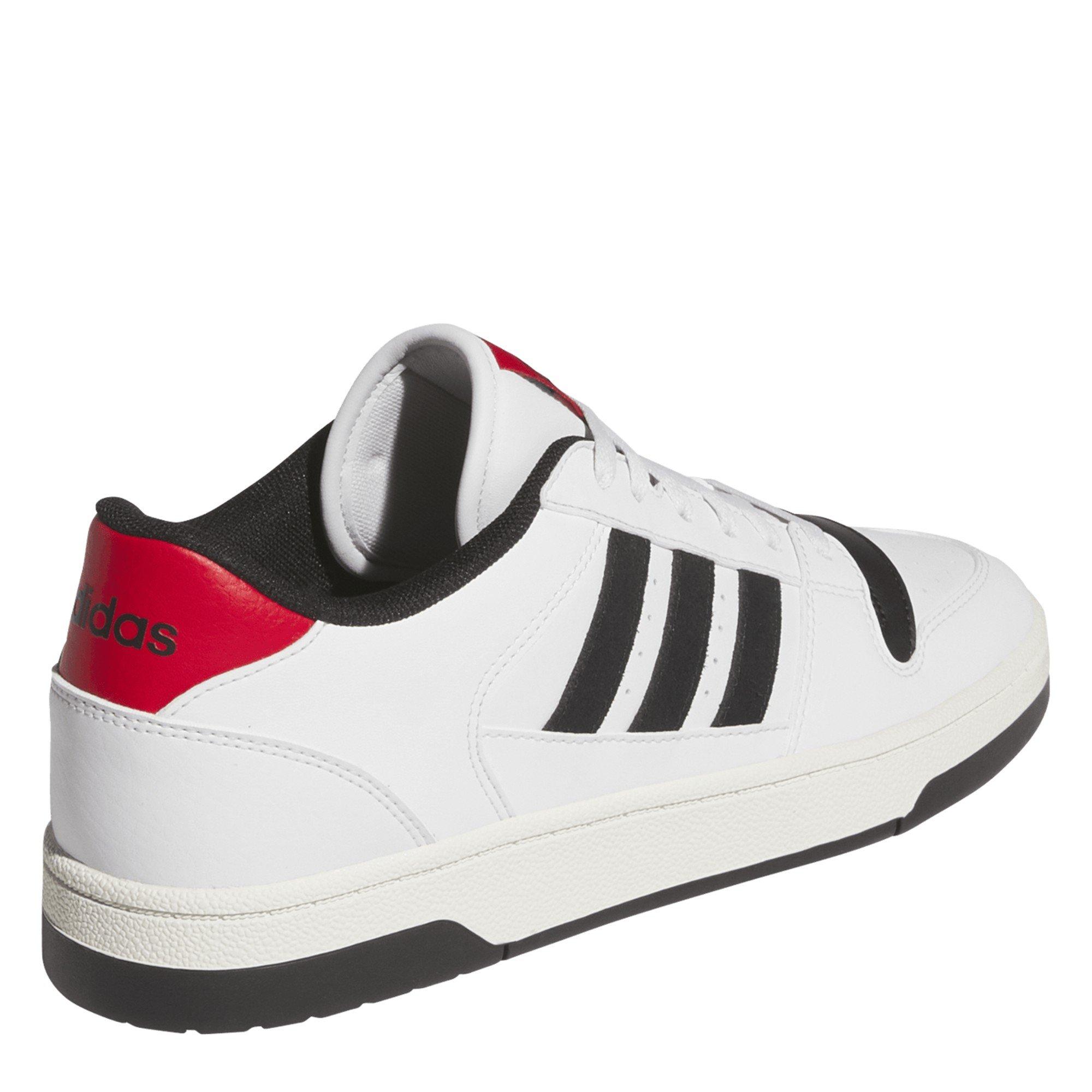 Bianco Core - adidas - Kids' Break Start Basketball Trainers - 4