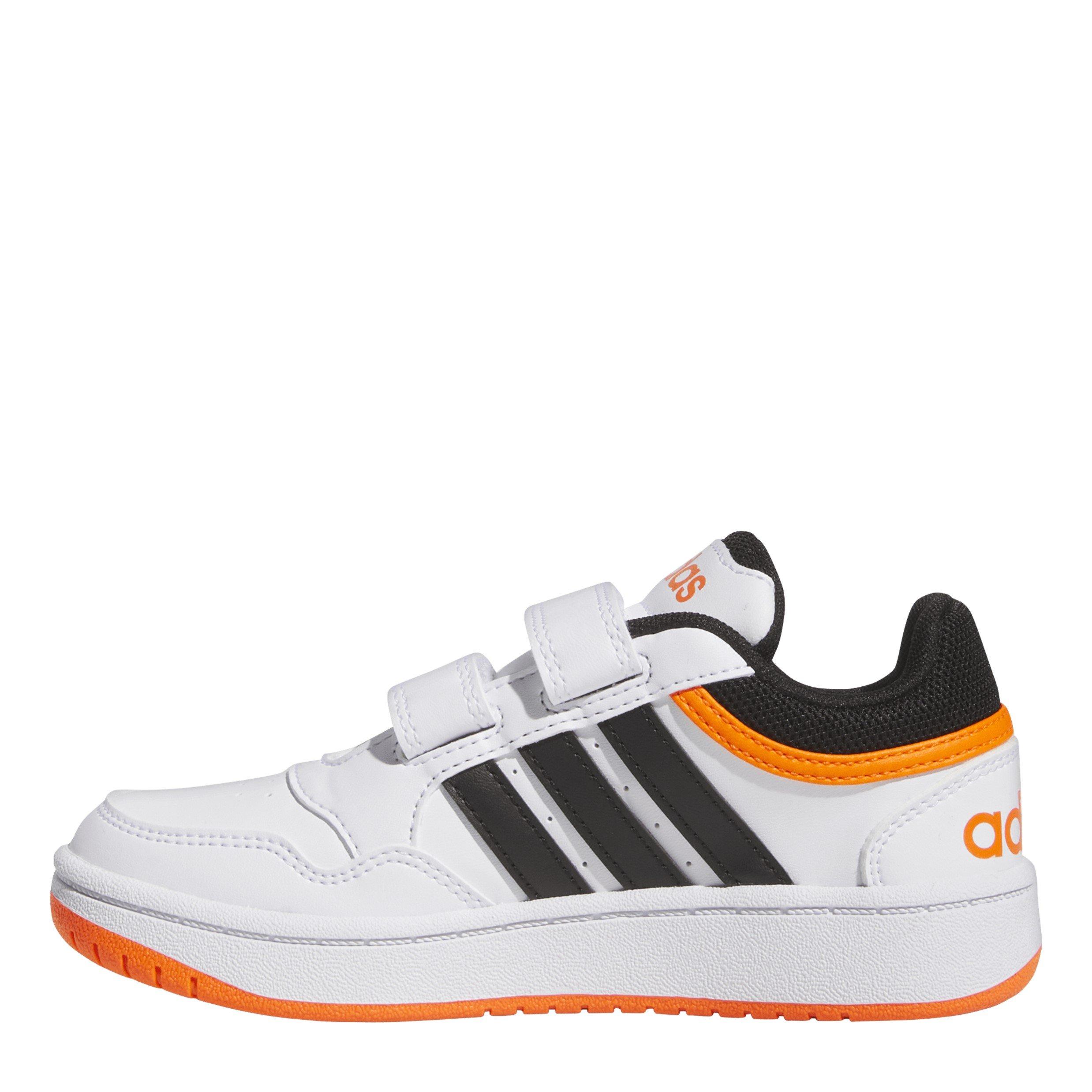 Blanco/Negro - adidas - Hoops 3.0 Cf C Basketball Trainers Unisex Kids - 2