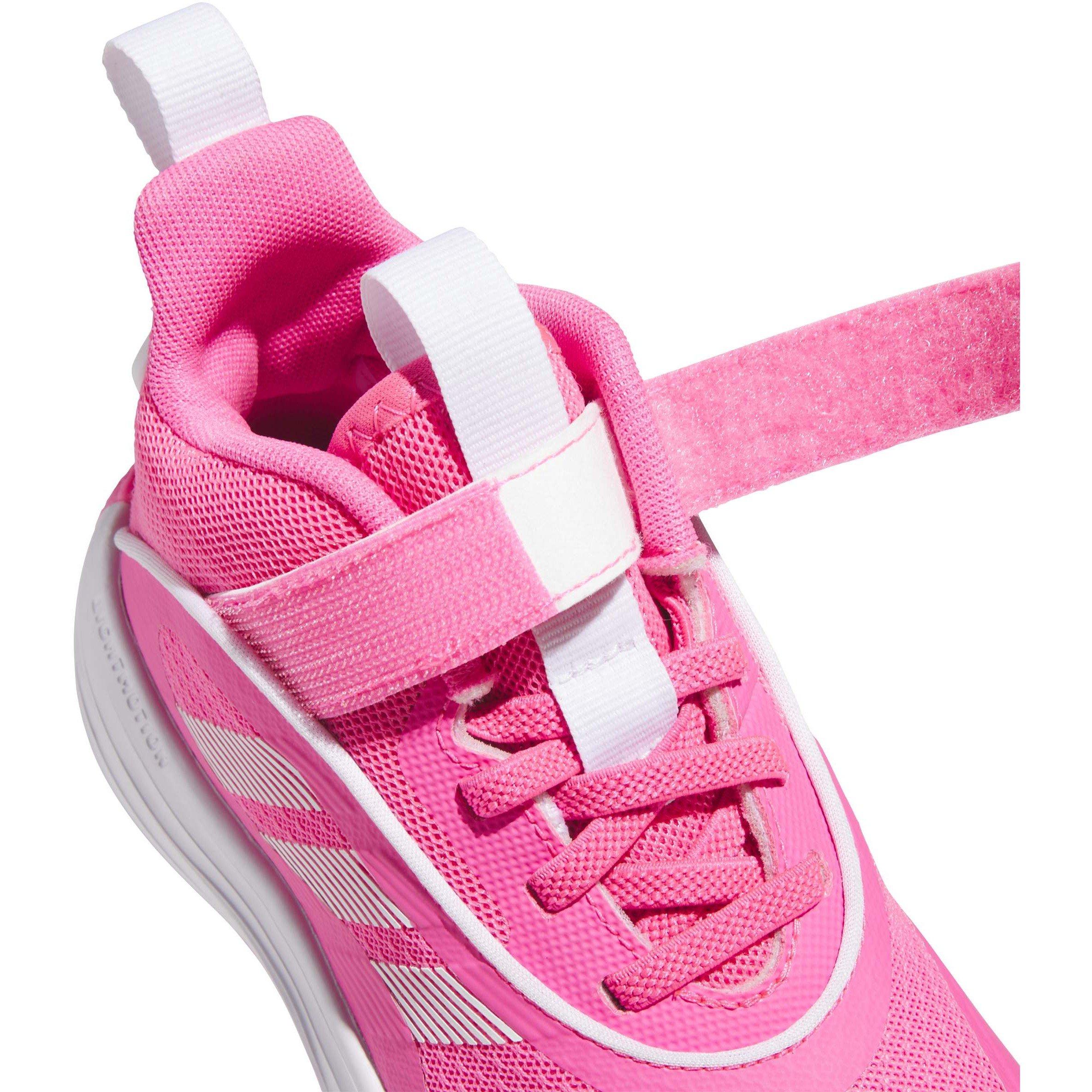 Lucpnk/wht - adidas - Kids' Own The Game 3.0 Basketball Trainers - 8