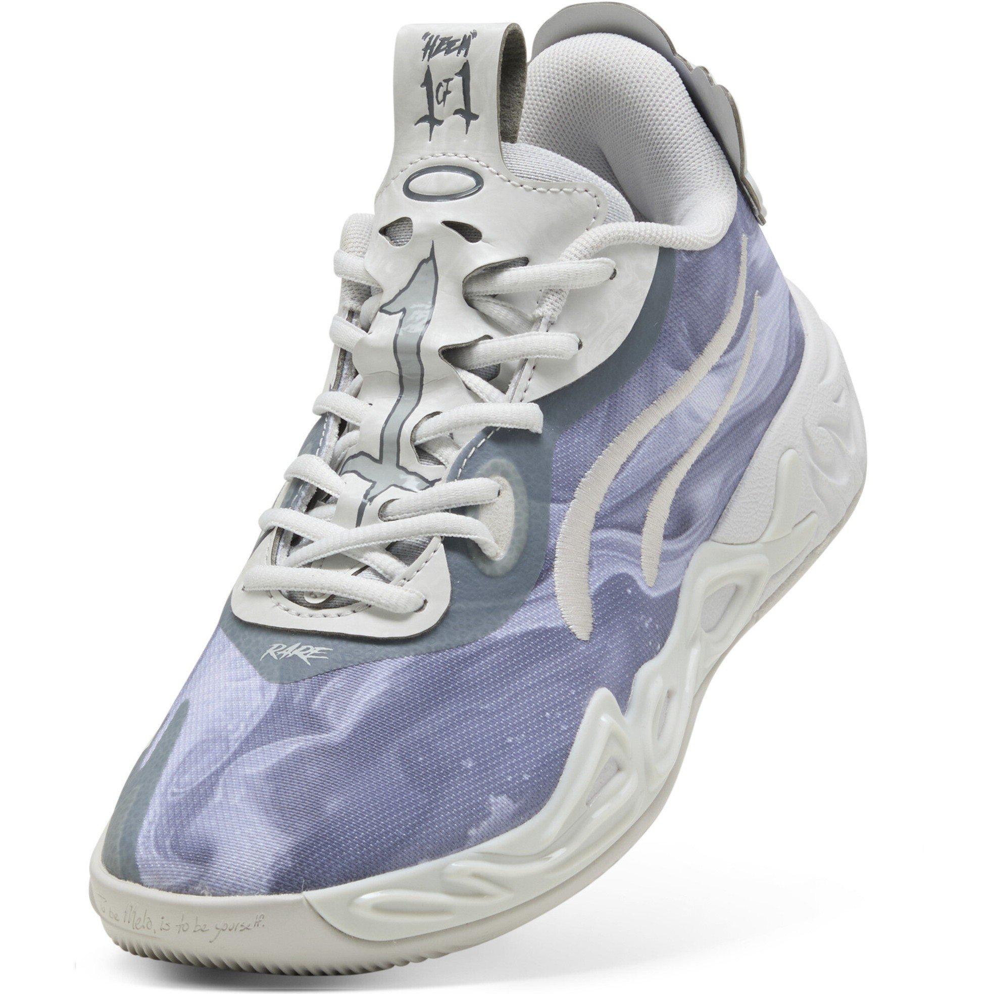 Fthr Gry-Cool - Puma - Unisex Kids' Mb.04 Lo Team Basketball Trainers - 6