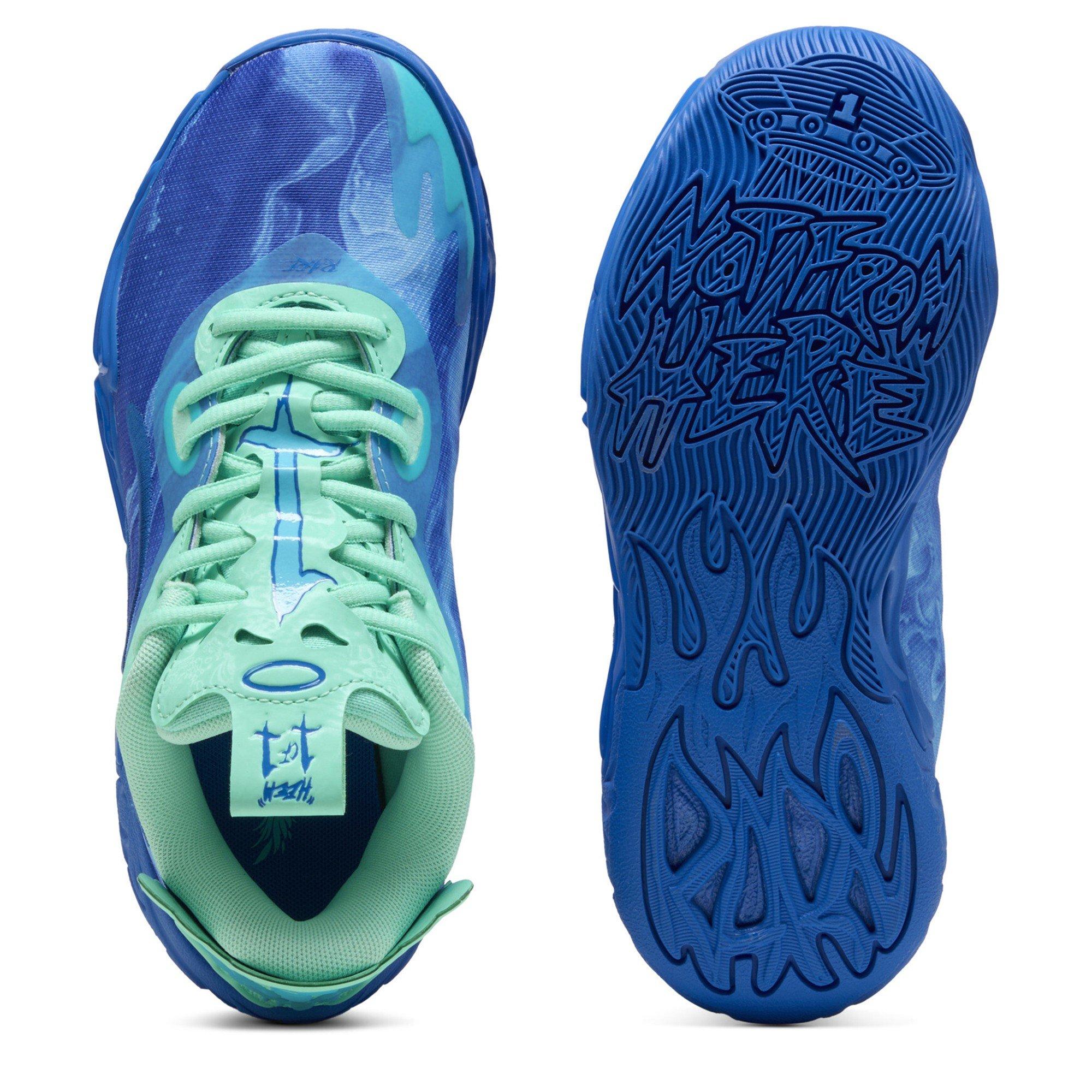 Ultr Blu-Blu Gl - Puma - Unisex Kids' Mb.04 Lo Team Basketball Trainers - 3