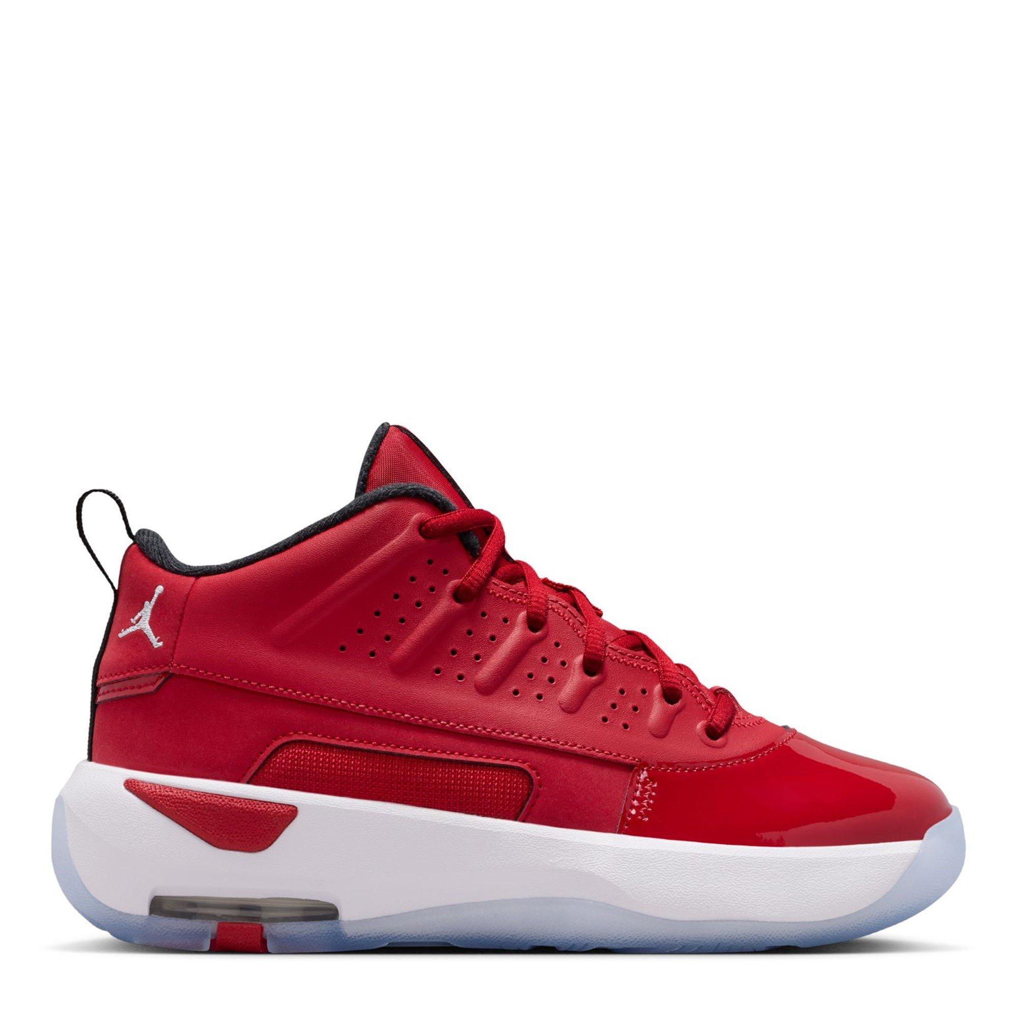 Air Jordan Boys Kids' Max Aura Basketball Trainers - Varsity Red - 5 (38)