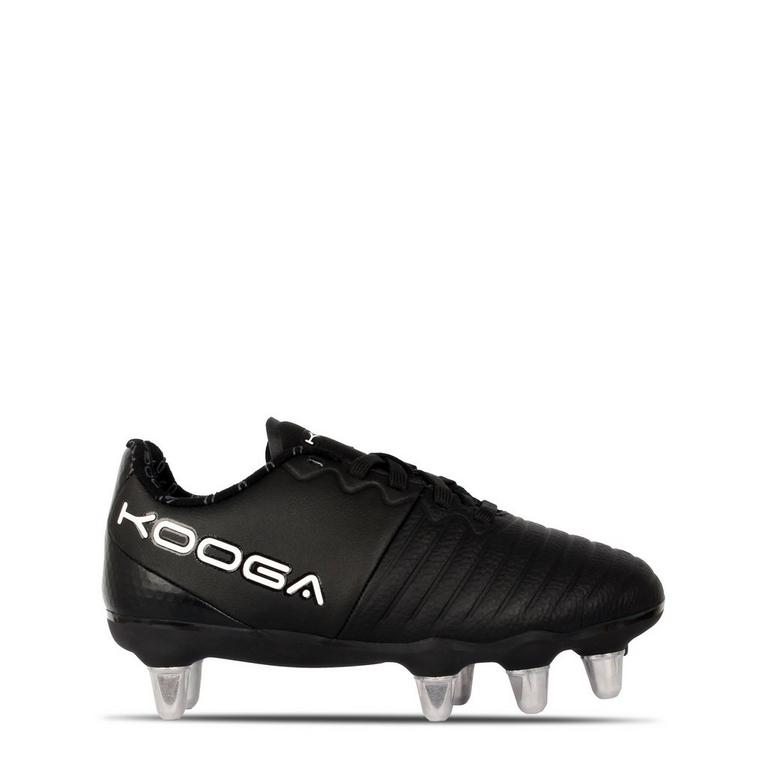 Noir/Rouge/Blanc - KooGa - Power SG Rugby Boots Childrens - 1