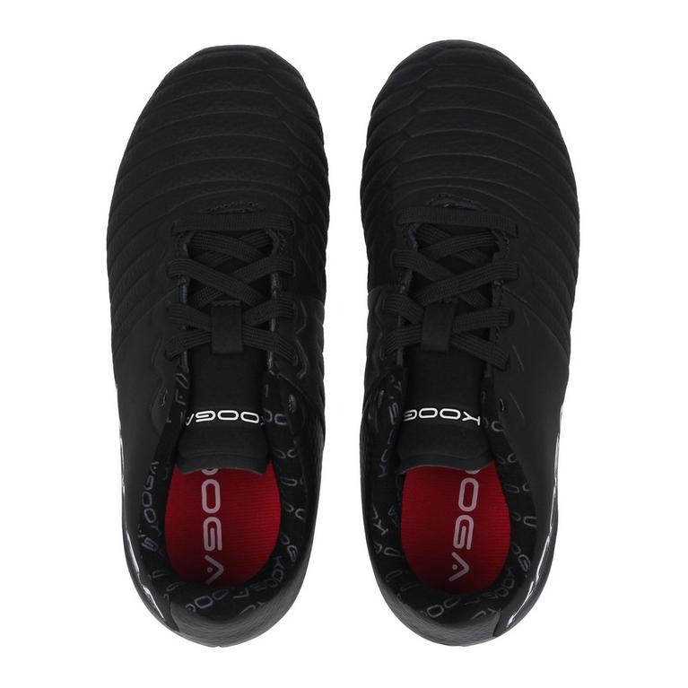 Noir/Rouge/Blanc - KooGa - Power SG Rugby Boots Childrens - 6