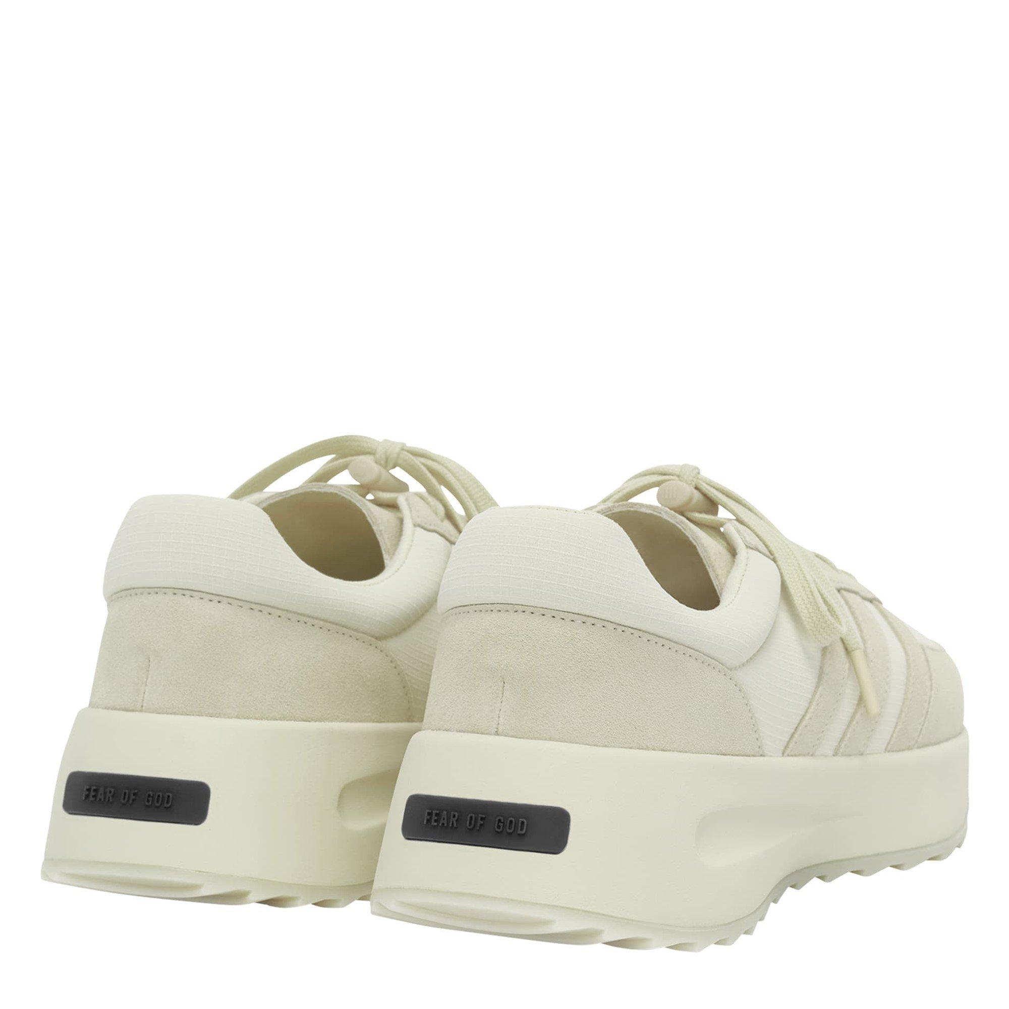 Pale Yellow - adidas - Kids' Athleti LA Junior Basketball Trainers - 2