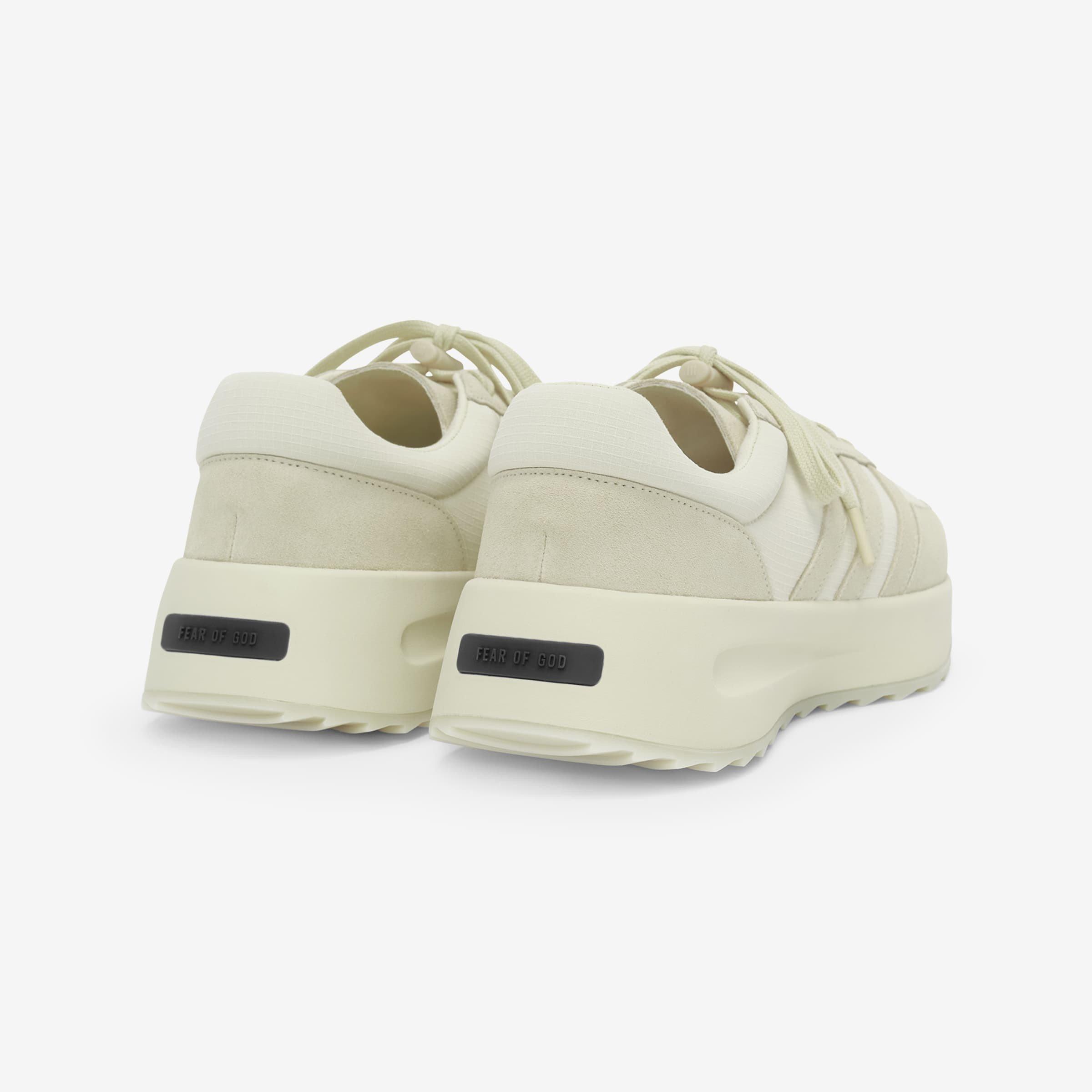 Pale Yellow - adidas - Kids' Athleti LA Junior Basketball Trainers - 6
