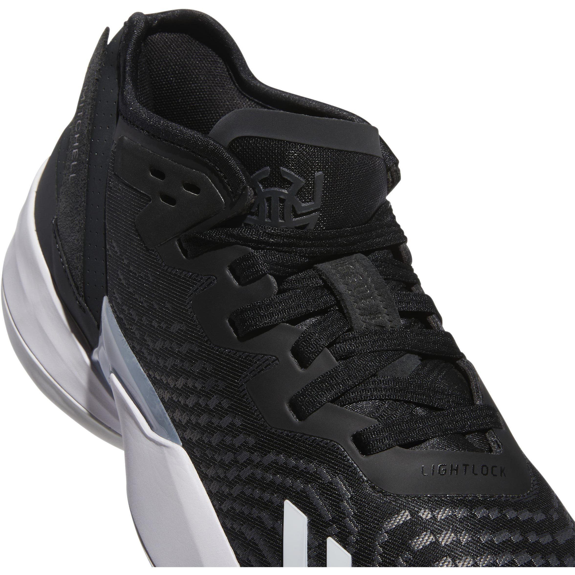 Zwart - adidas - Kids' Basketball Trainers - 7