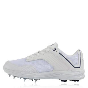White/Navy - Slazenger - V Series Junior Cricket Shoes - 2