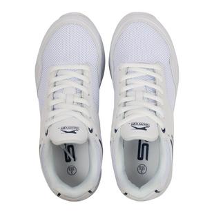 White/Navy - Slazenger - V Series Junior Cricket Shoes - 6
