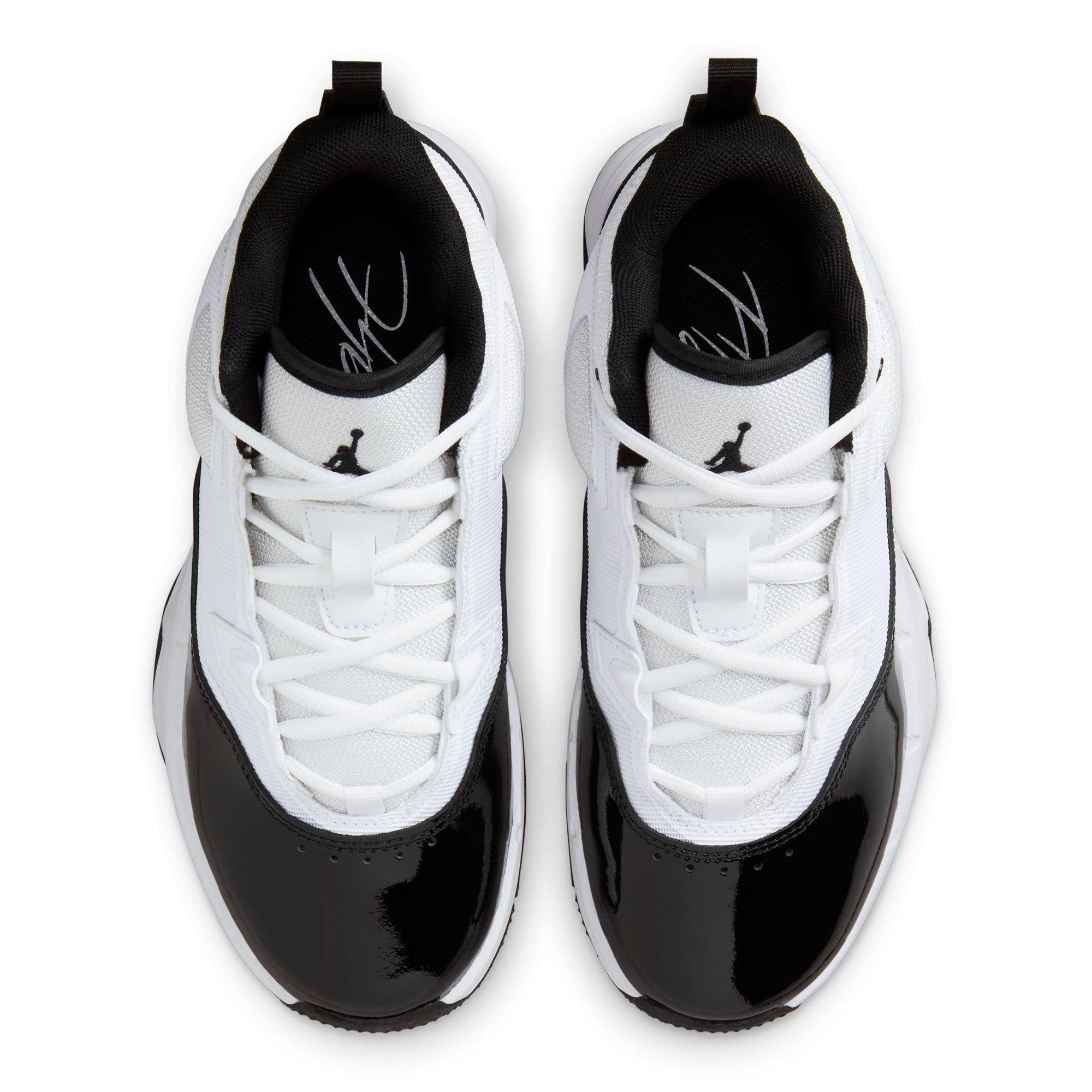 White/Black - Air Jordan - Kids' Stay Loyal 3 Basketball Trainers - 4