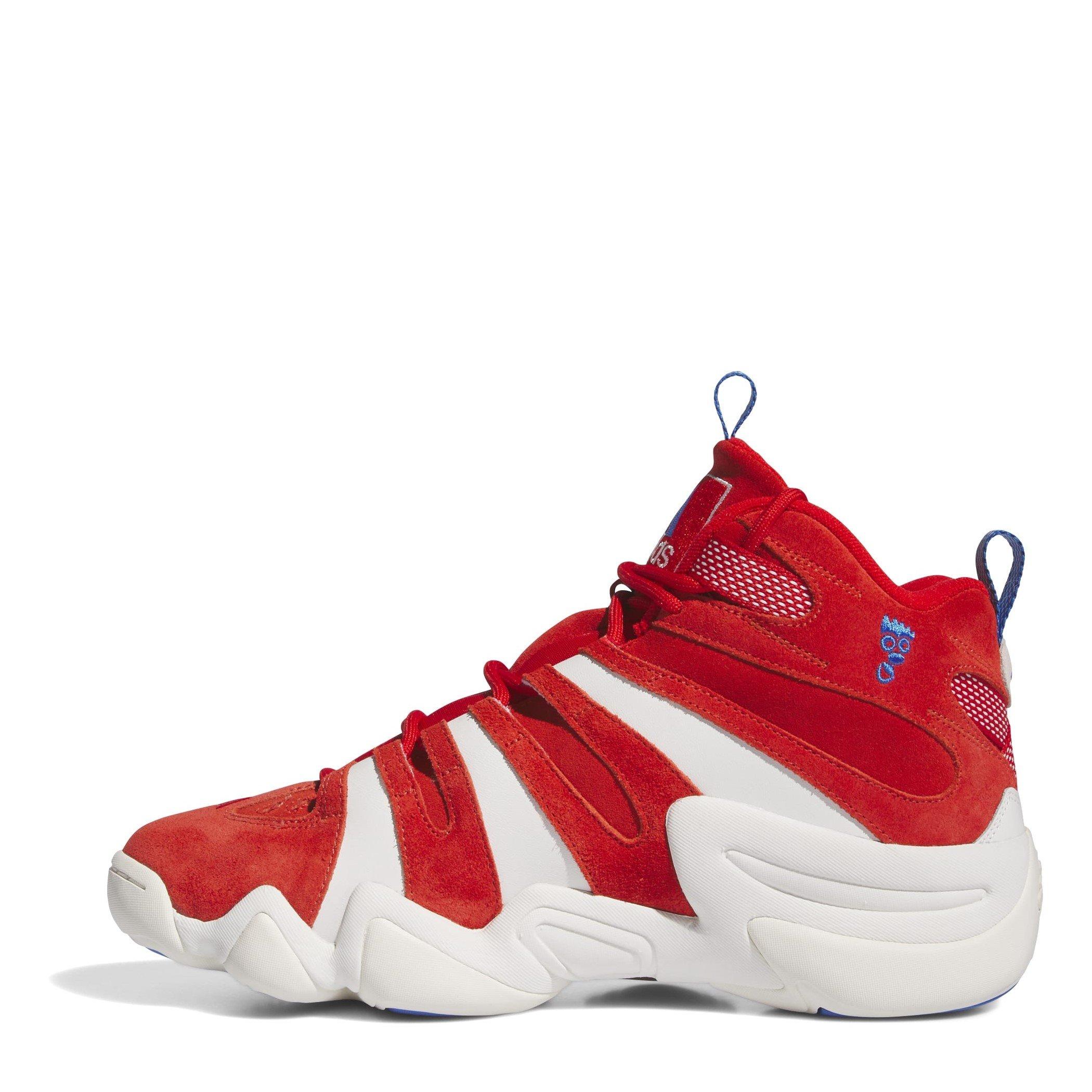 Rood - adidas - Kids' Crazy Basketball Trainers - 2