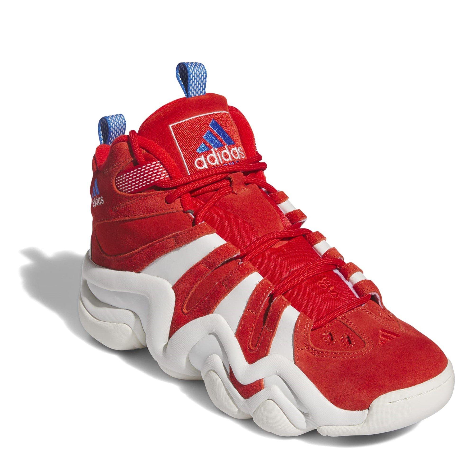 Rood - adidas - Kids' Crazy Basketball Trainers - 3
