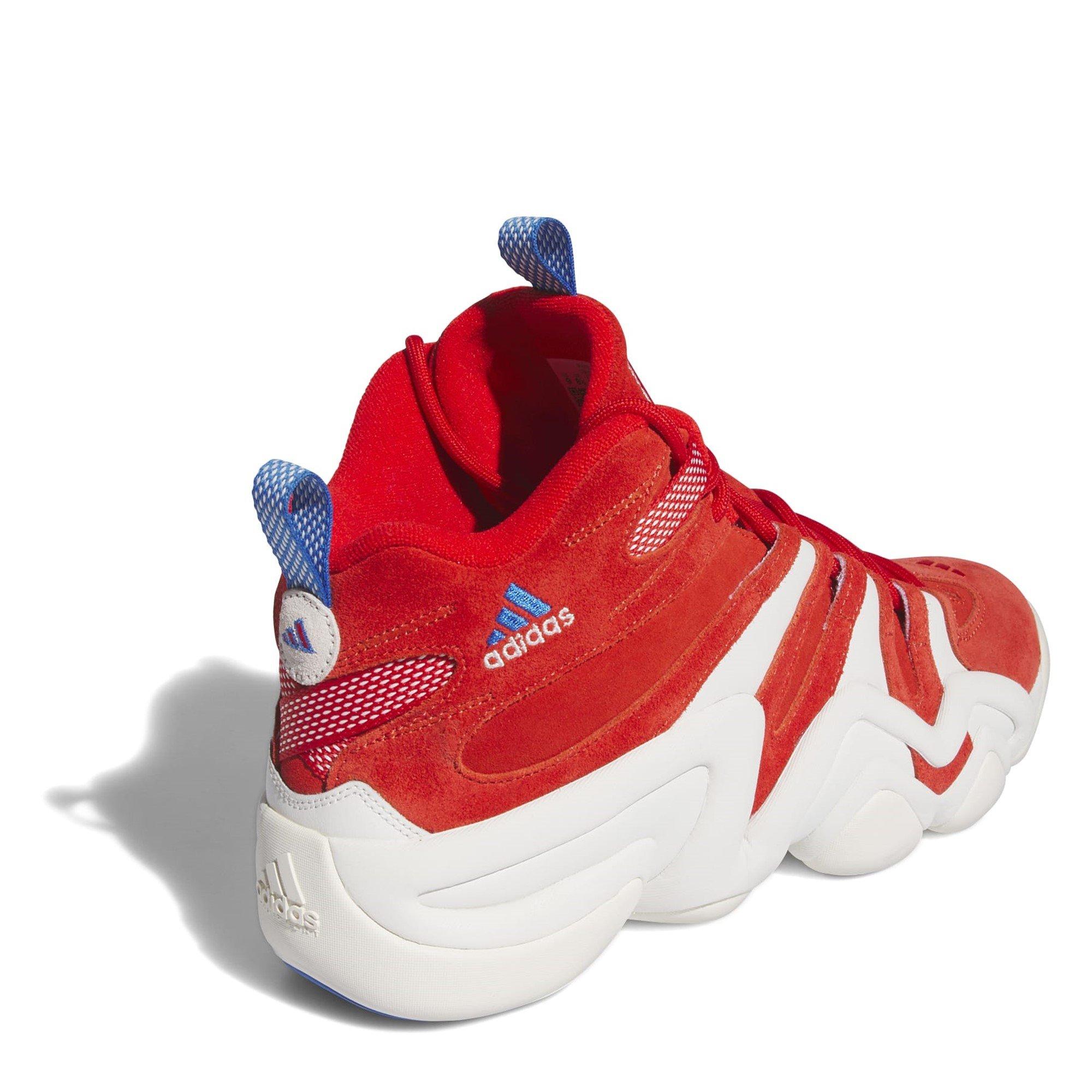 Rood - adidas - Kids' Crazy Basketball Trainers - 4