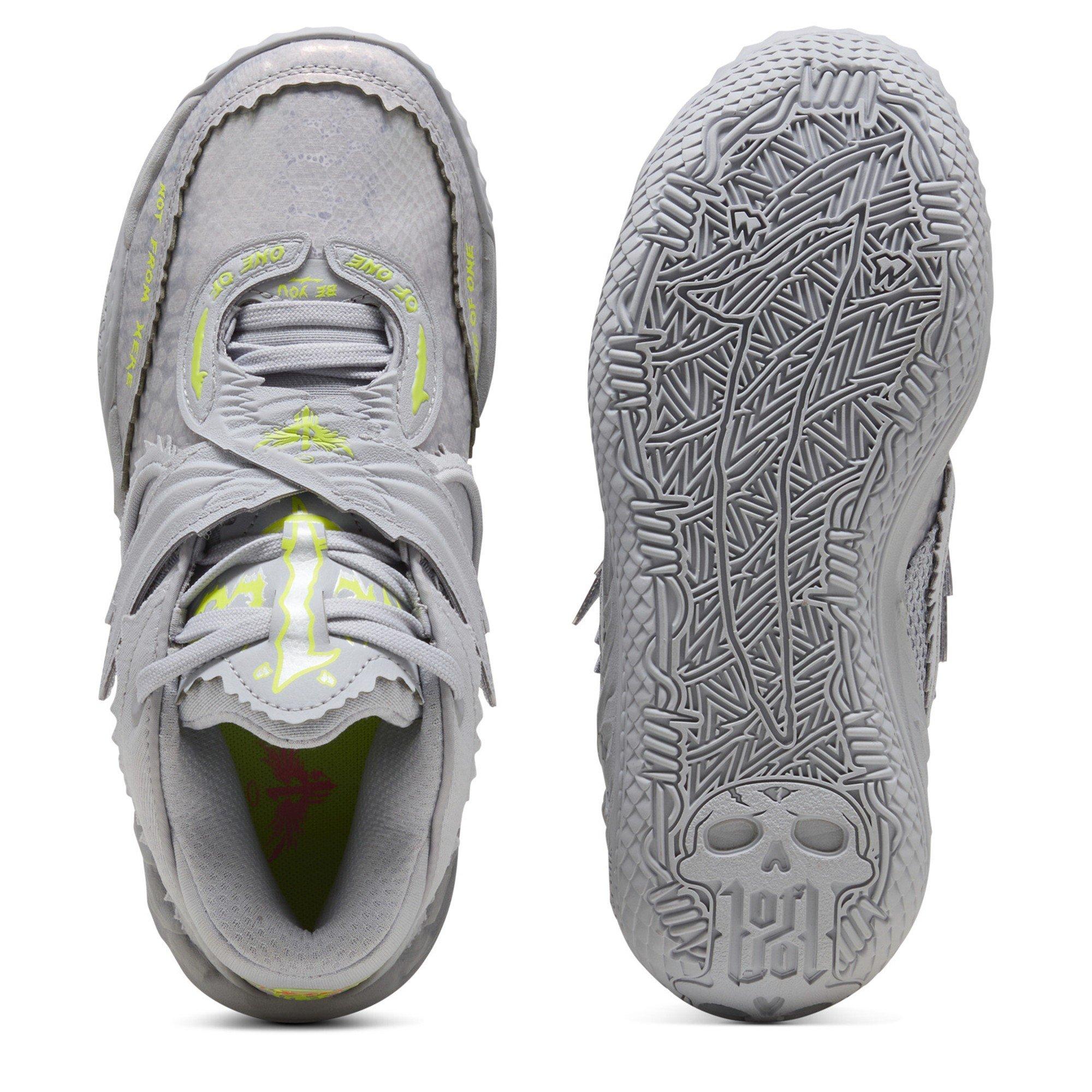 Vibrant Sil-Yel - Puma - Kids' Mb.05 Metallic Basketball Trainers - 3