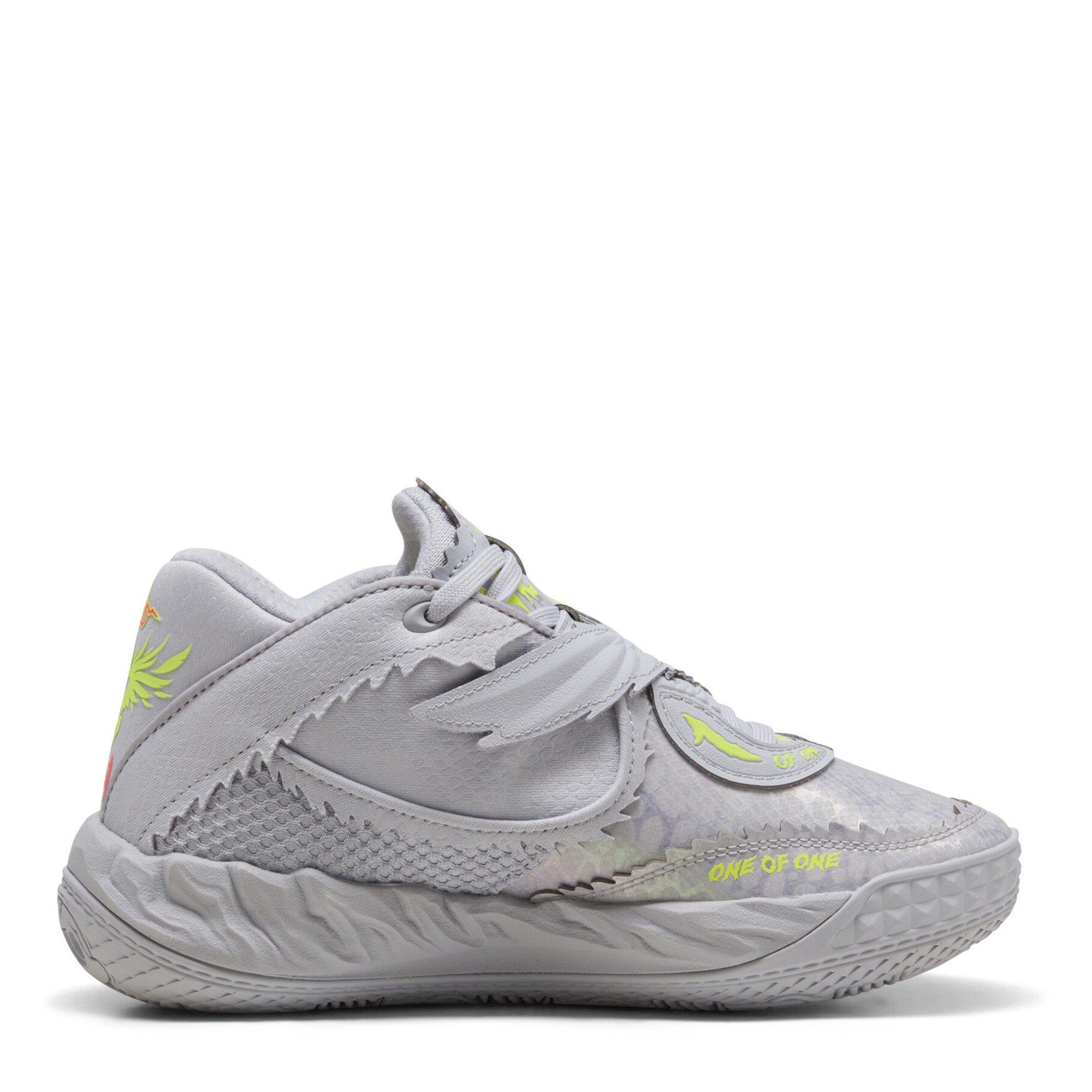 Vibrant Sil-Yel - Puma - Kids' Mb.05 Metallic Basketball Trainers - 4