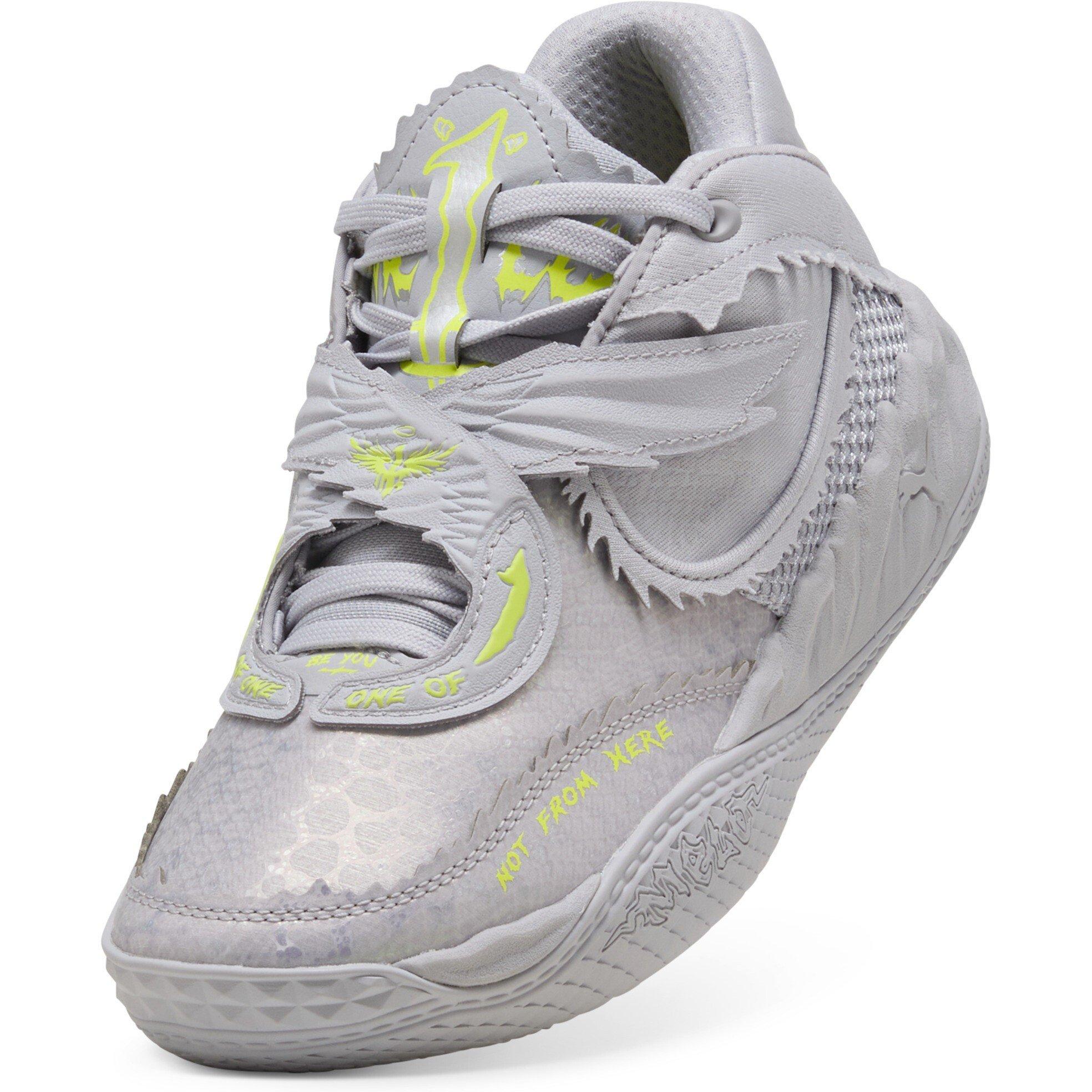 Vibrant Sil-Yel - Puma - Kids' Mb.05 Metallic Basketball Trainers - 6