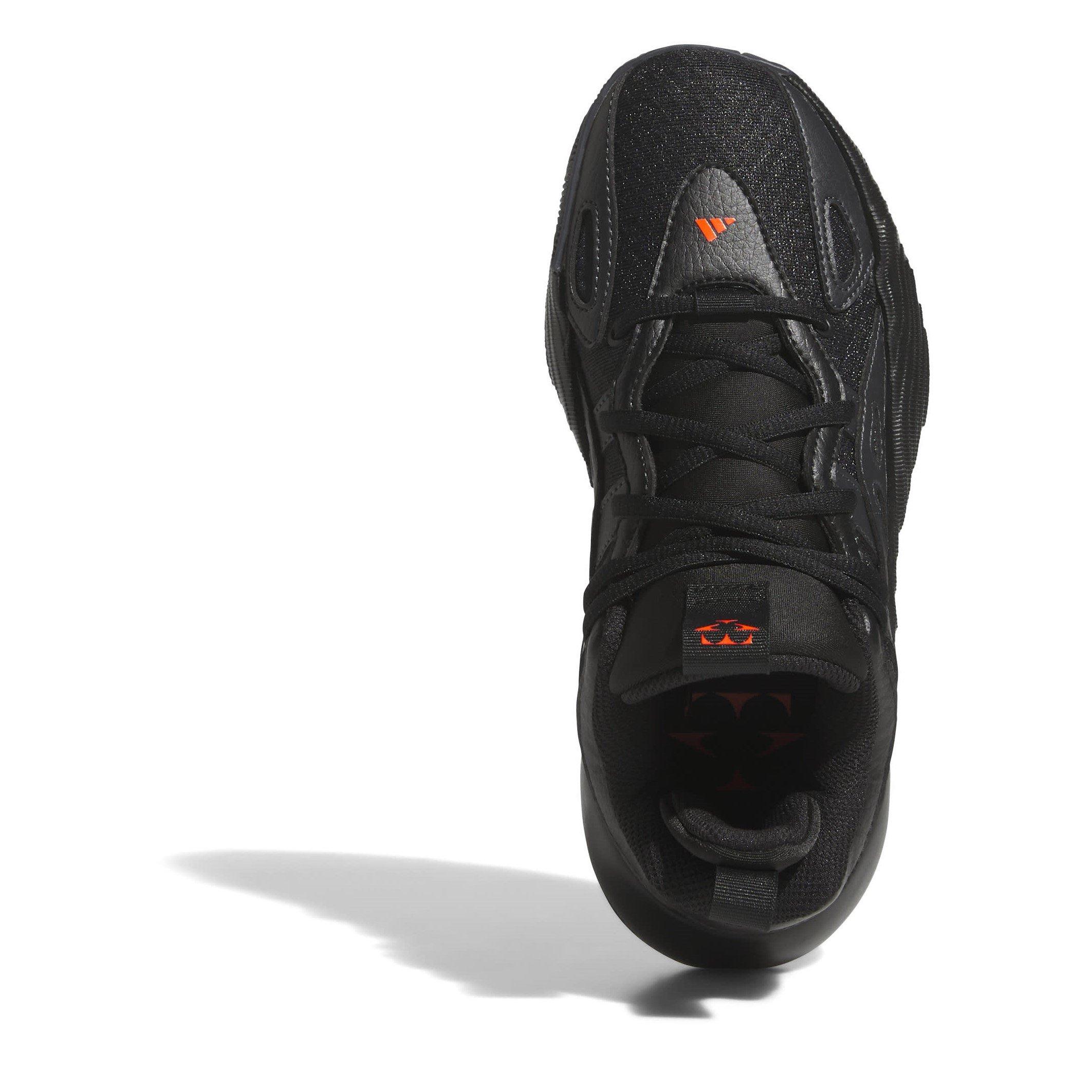 CBLACK/CARBON/S - adidas - Trae Unlimited Basketball Shoes Juniors - 5