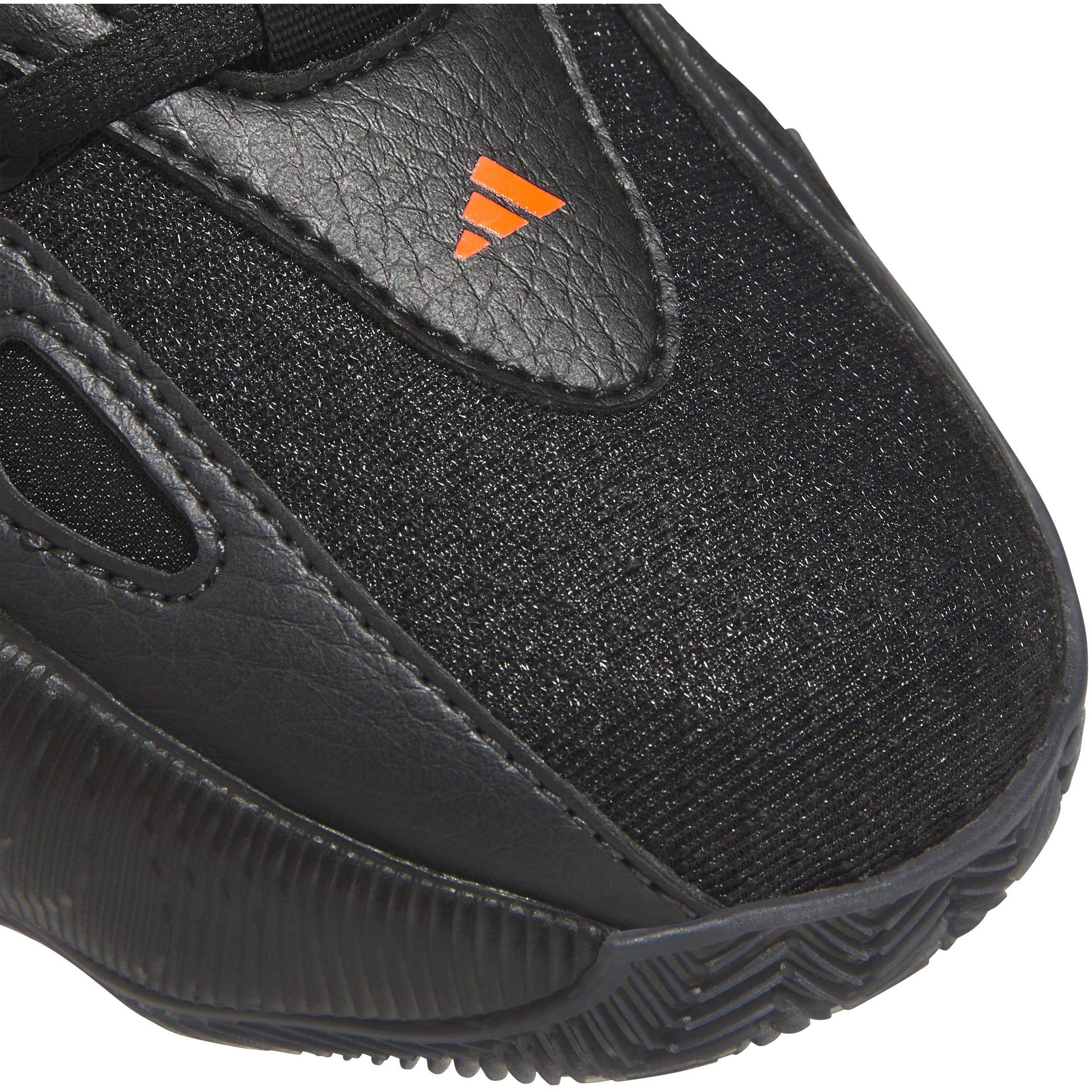 CBLACK/CARBON/S - adidas - Trae Unlimited Basketball Shoes Juniors - 7
