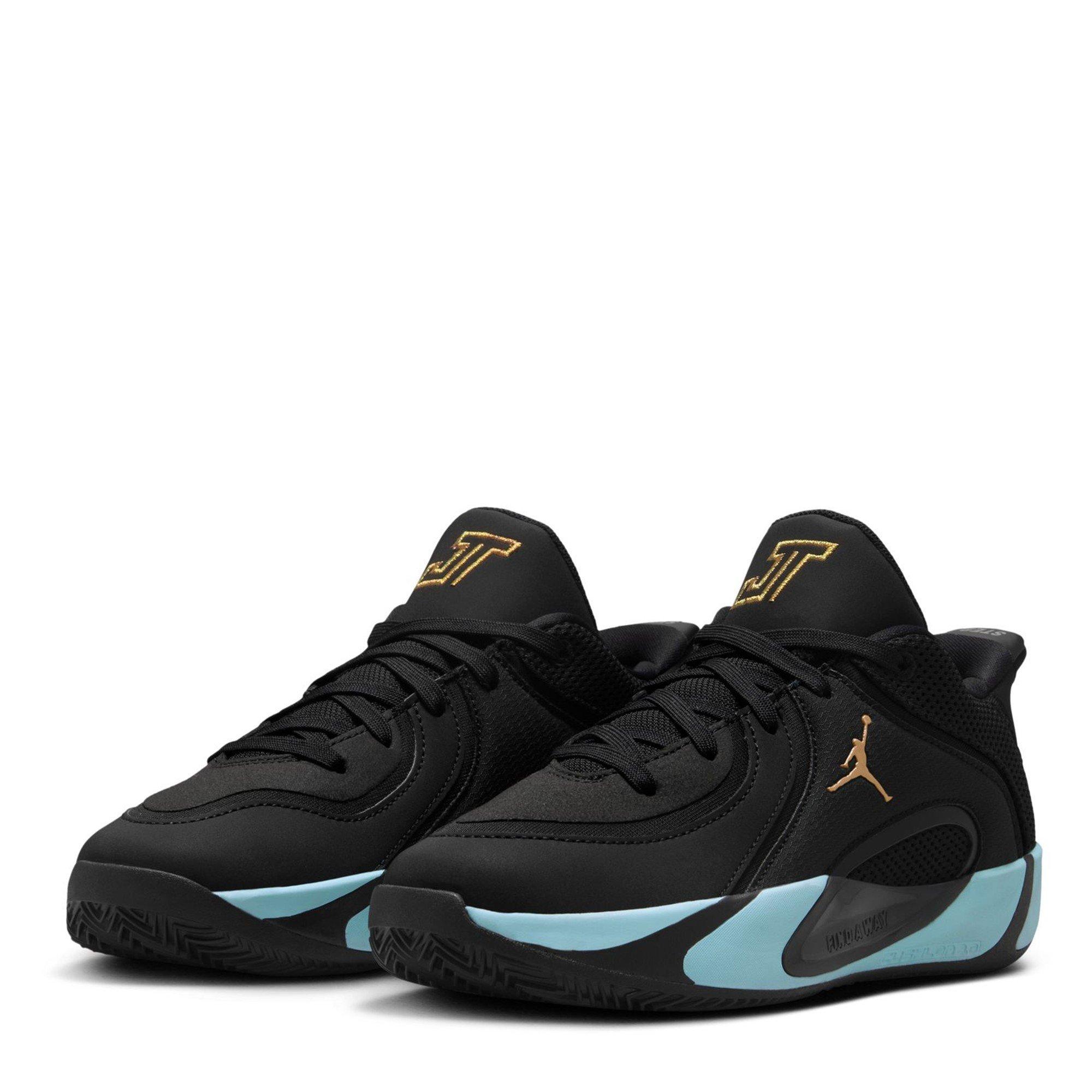 Black/Blue - Air Jordan - Kids' Basketball Trainers - 4