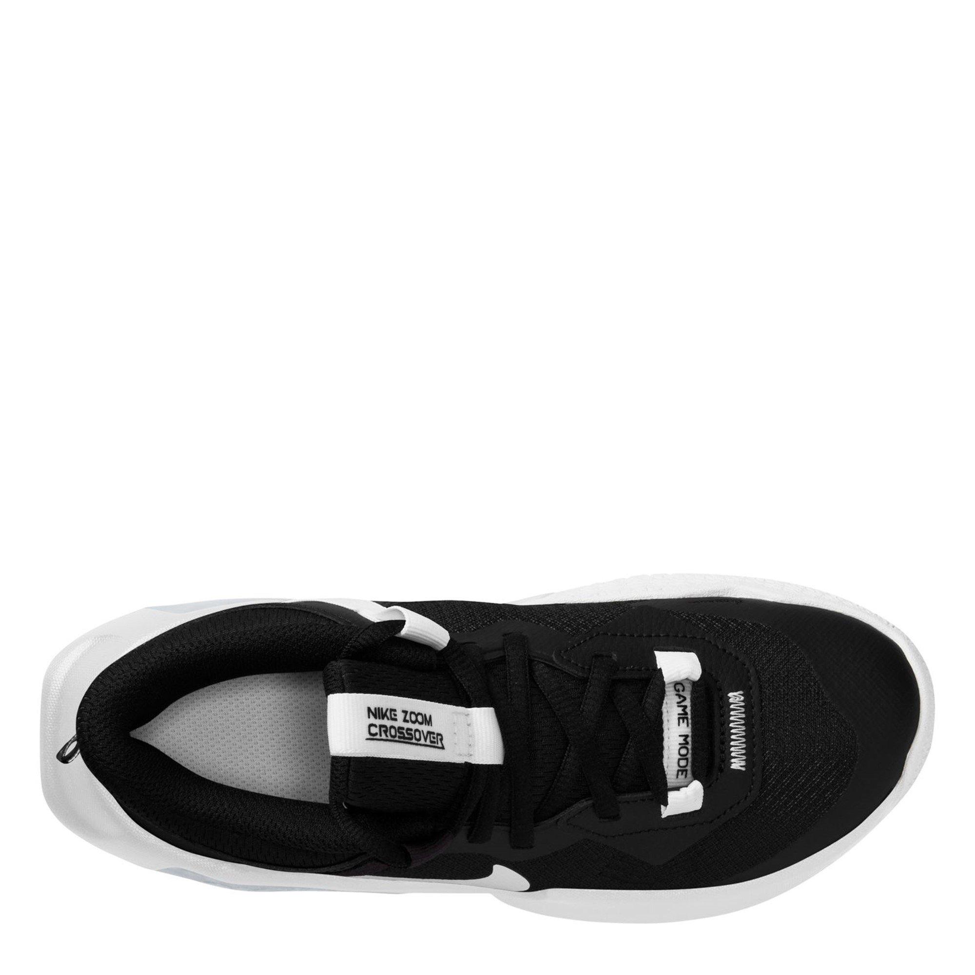 Nero/Bianco - Nike - Air Zoom Crossover Junior Court Trainers - 9