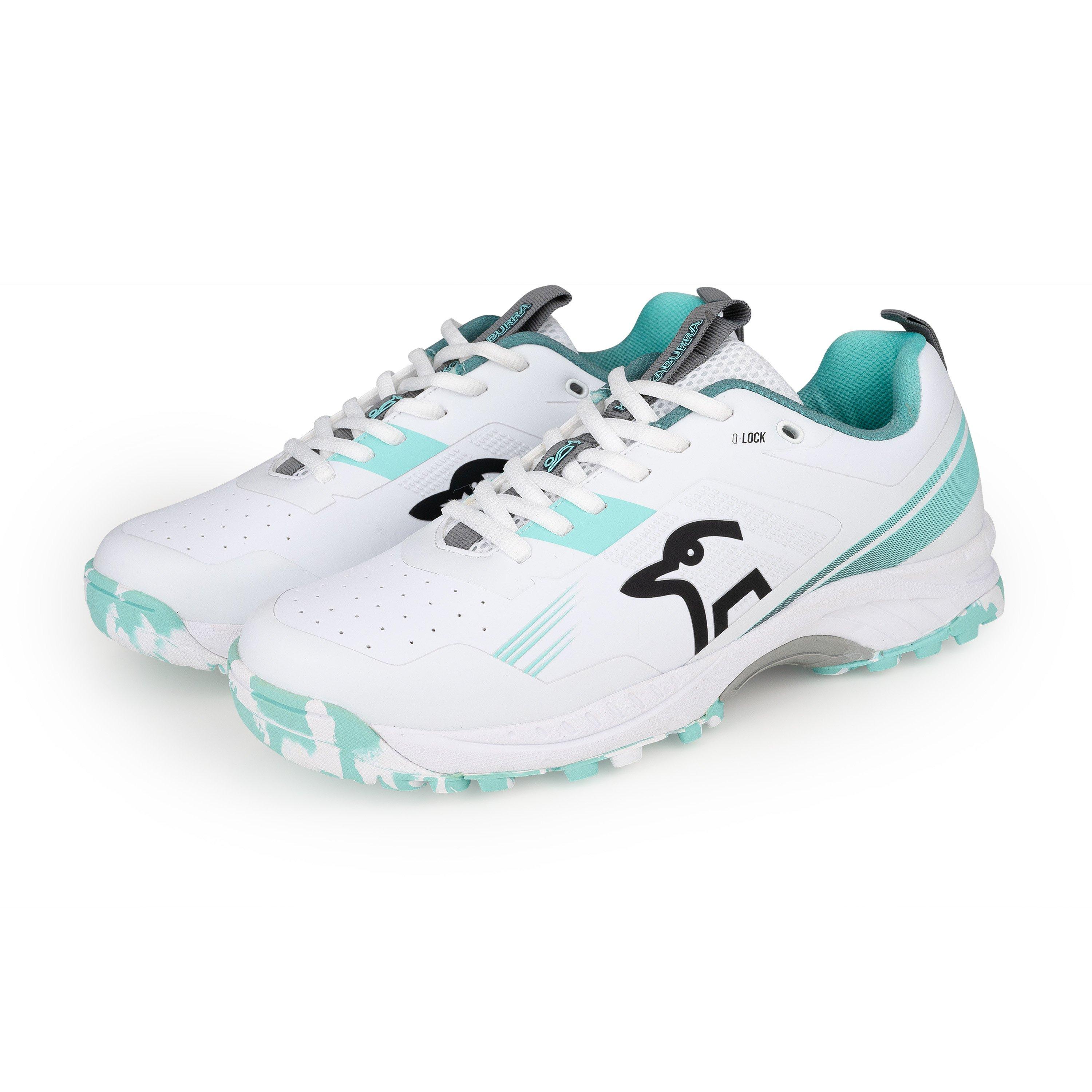 Blanc/Bleu - Kookaburra Sport - Pro 4.0 Cricket Shoe - Rubber Sole - Junior - 2