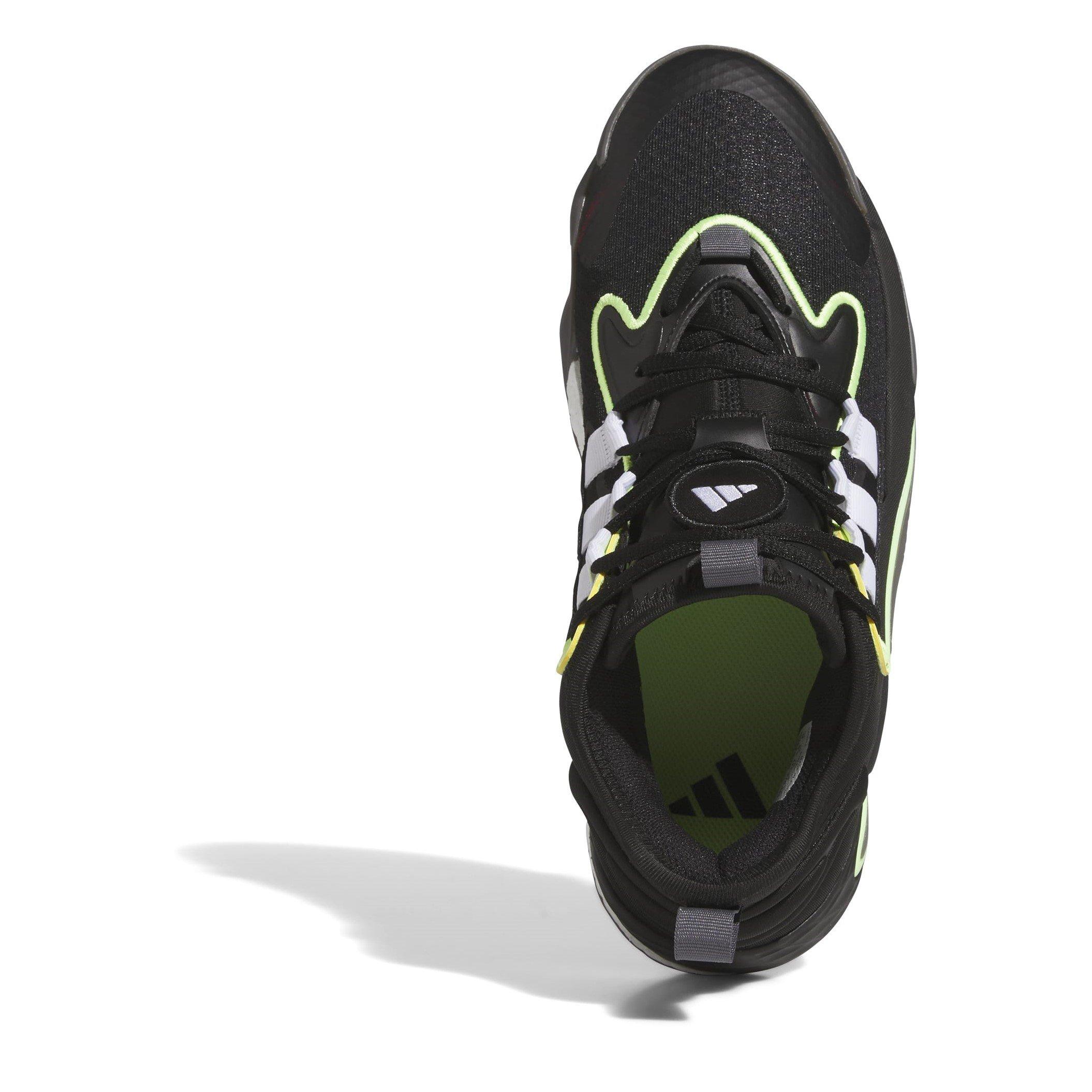 Blk/Wht/Char - adidas - BYW Select Basketball Boost Shoes Juniors - 5