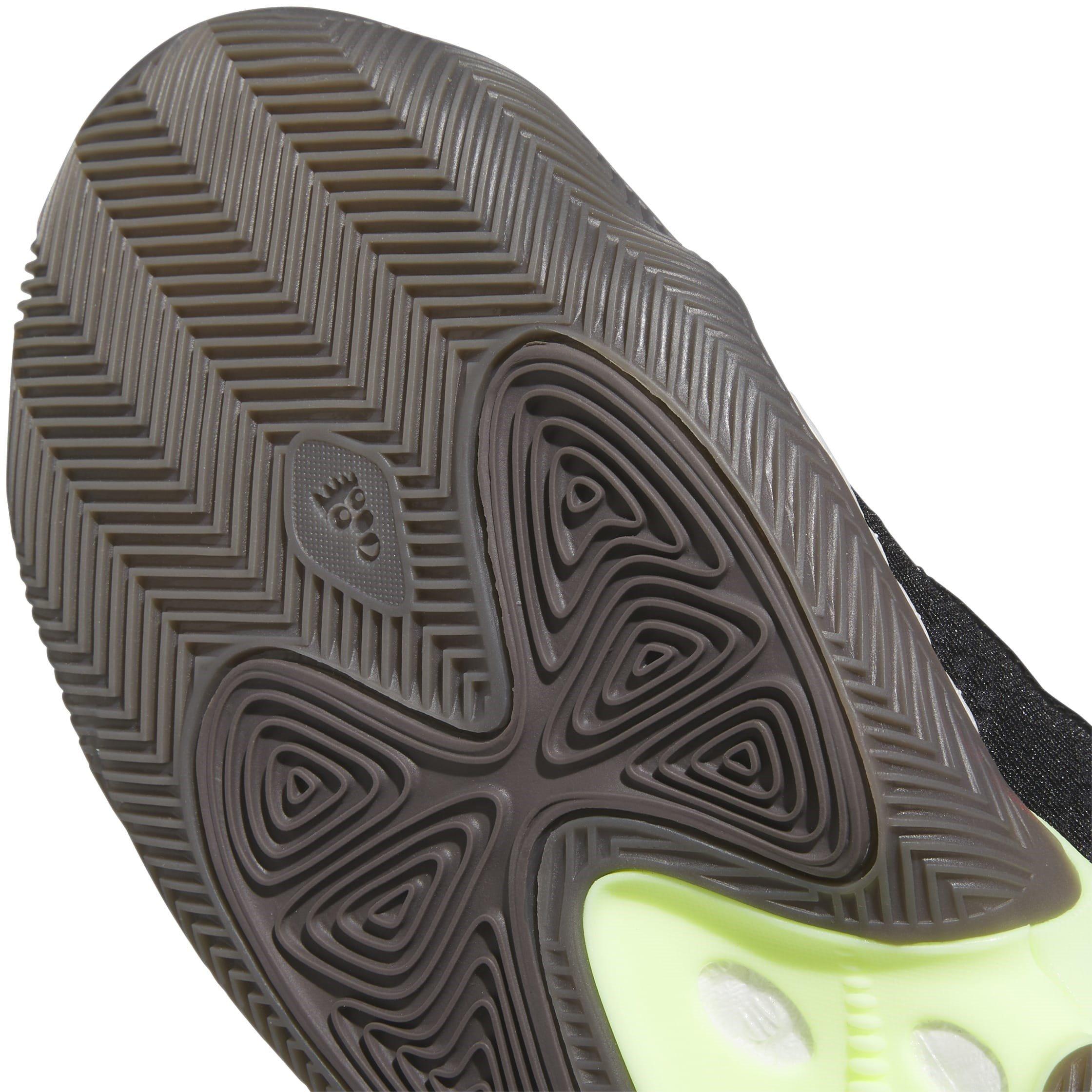 Blk/Wht/Char - adidas - BYW Select Basketball Boost Shoes Juniors - 8