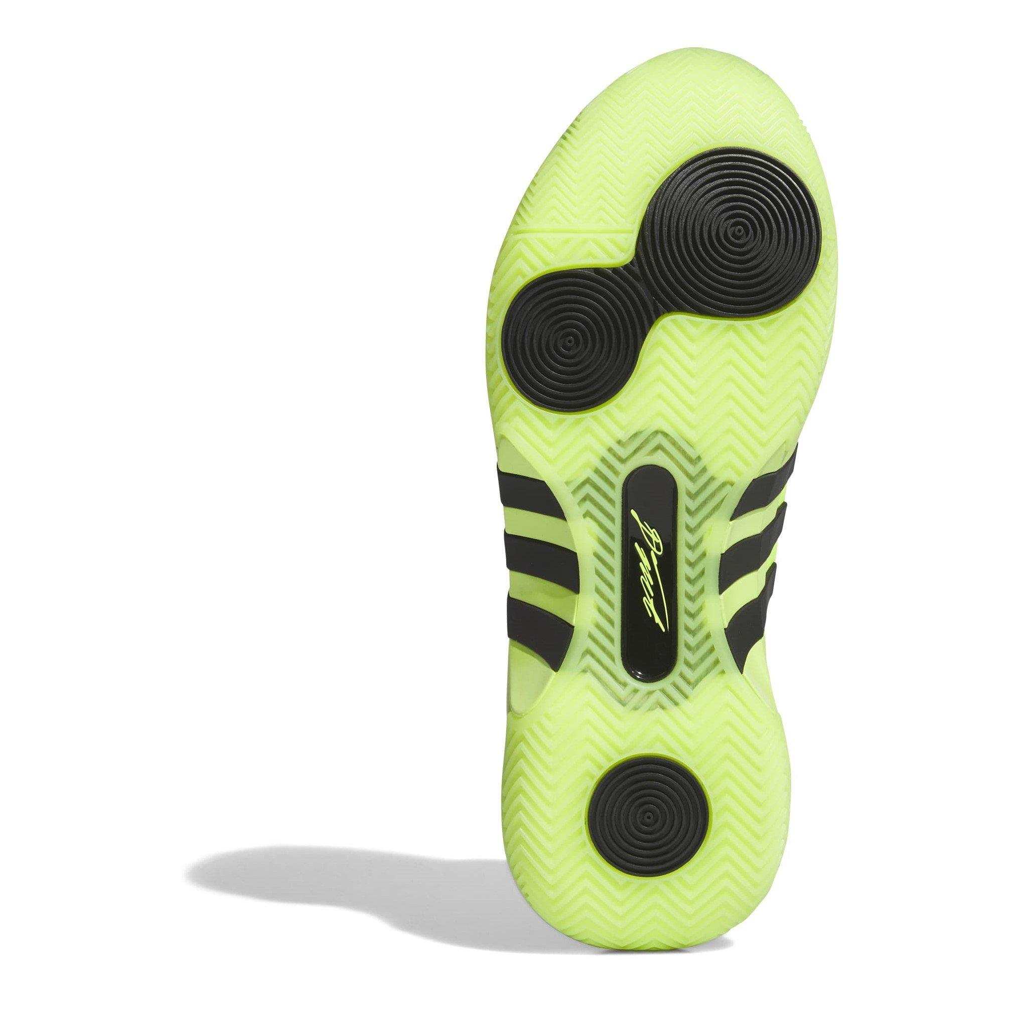 Green/Black - adidas - Kids' Basketball Trainers - 6