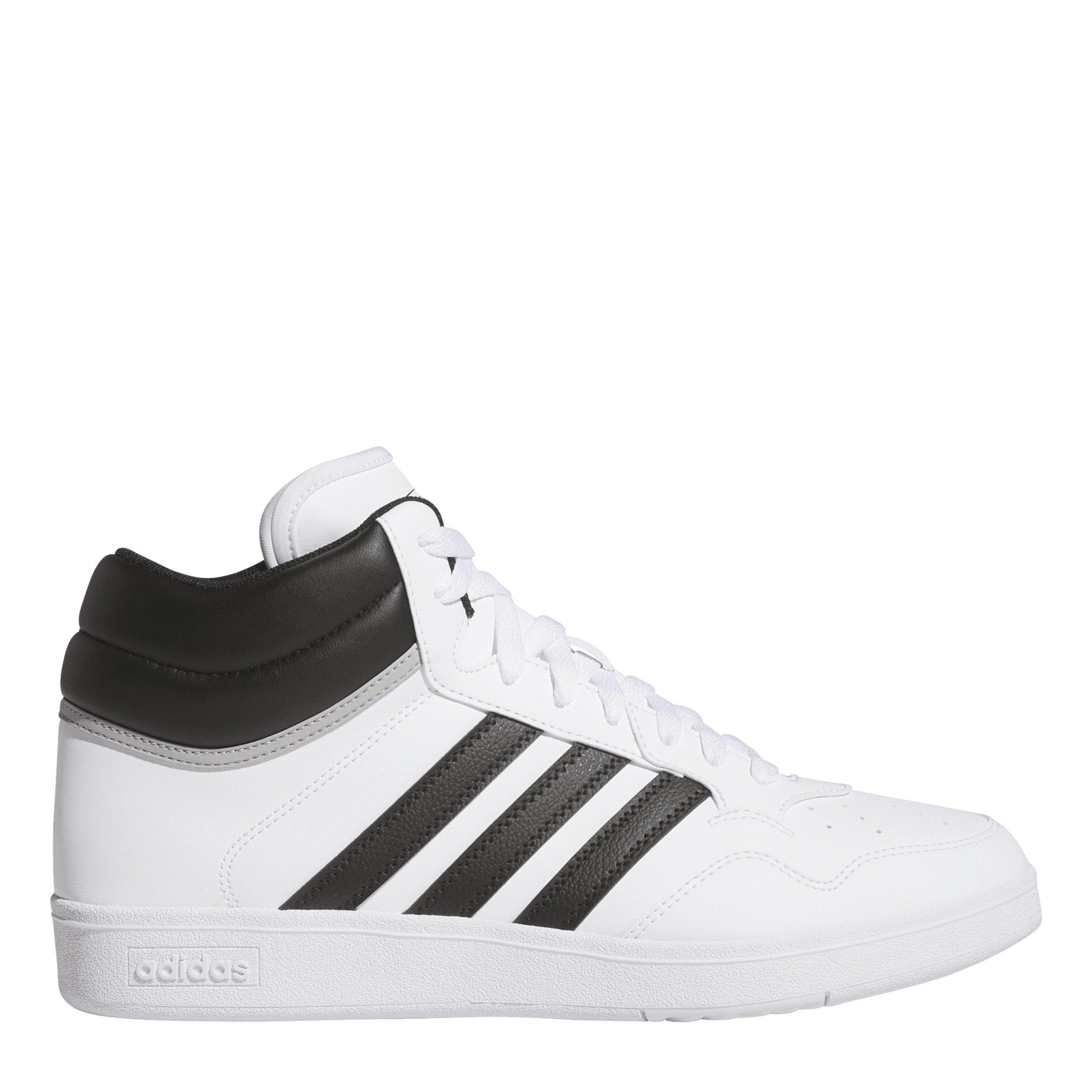 Adidas Boys Kids' Hoops 4.0 Mid Basketball Trainers - Ftwr White - 5.5 (38.7)