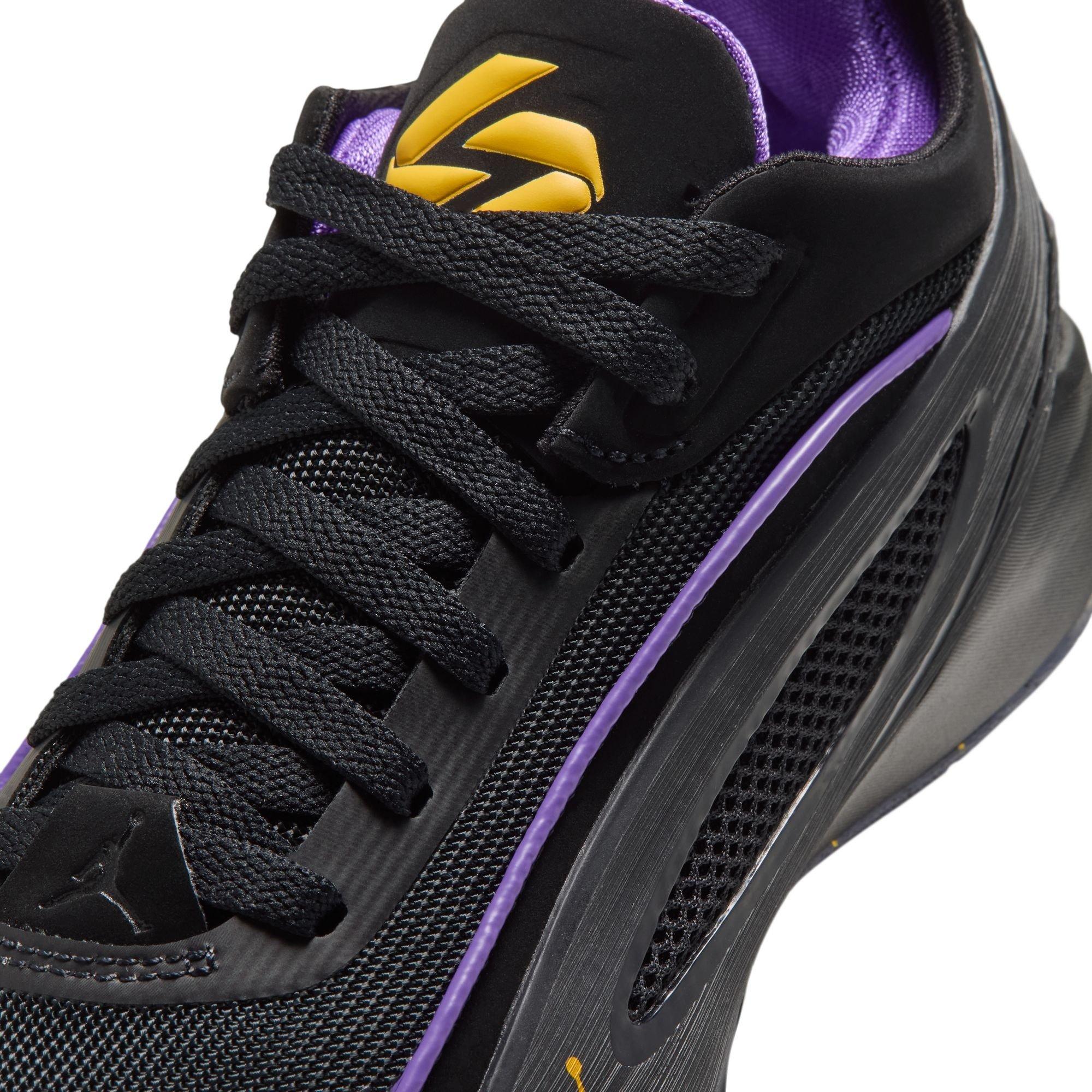 Black/Purp - Air Jordan - Kids' Basketball Trainers - 7